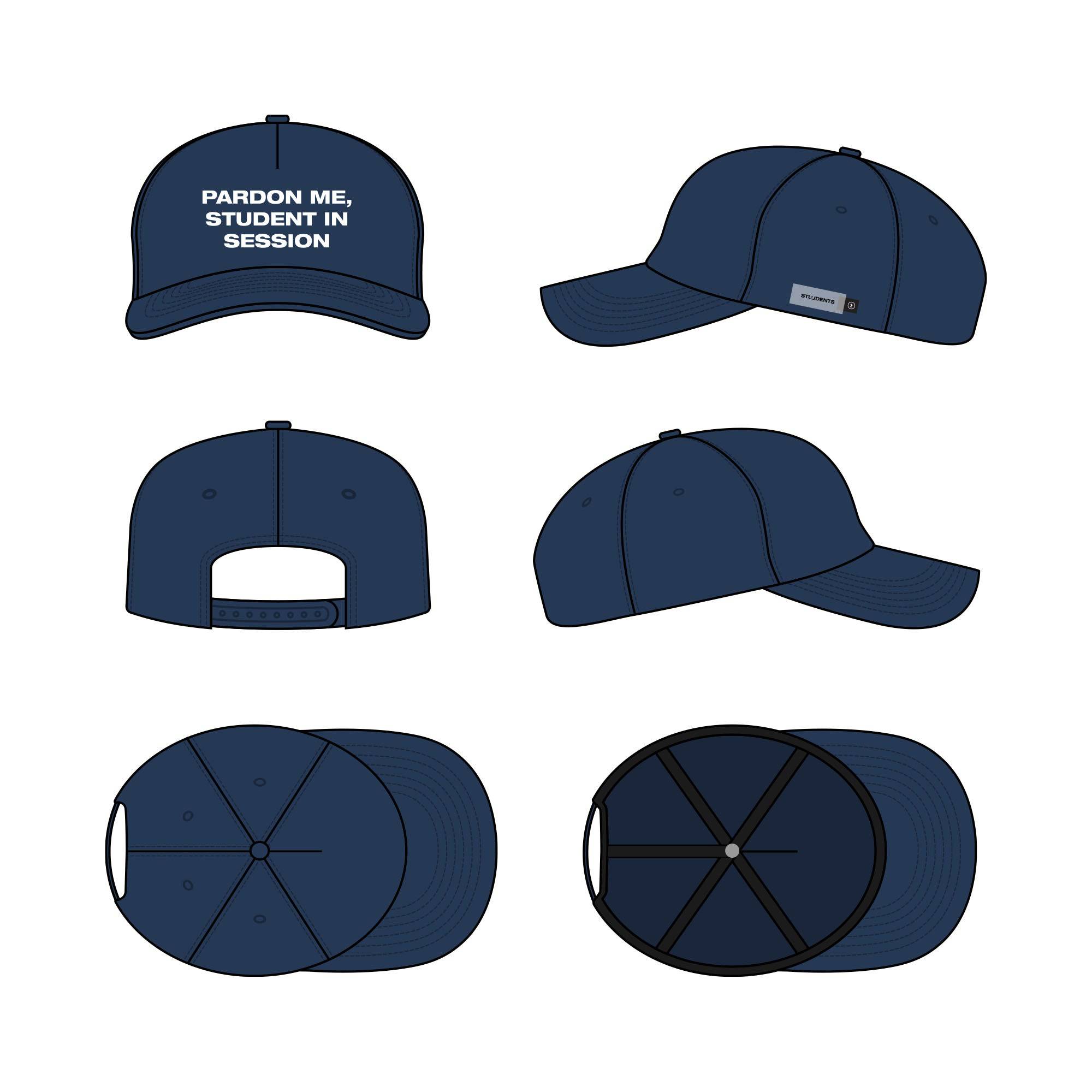 Pardon Me Snap Back Hat - Students Golf