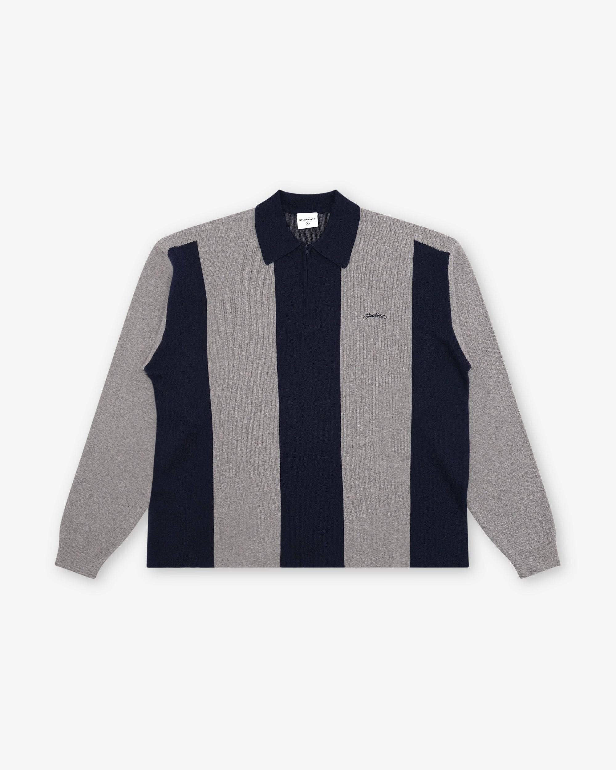 Kenway L/S Knit Polo Sweater - Students Golf