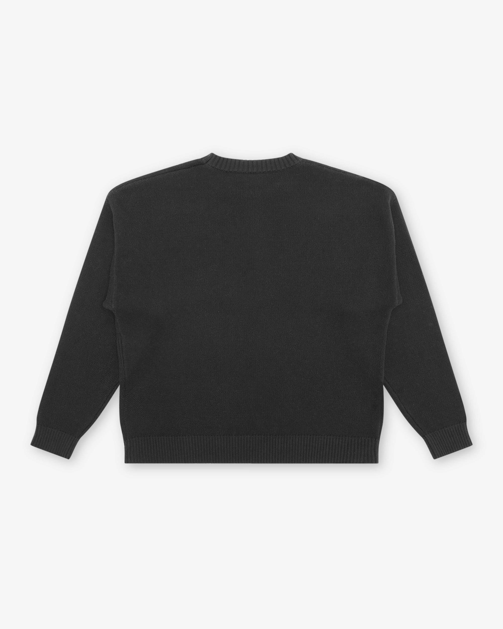 Rains L/S Cable Knit Crewneck Sweater - Students Golf