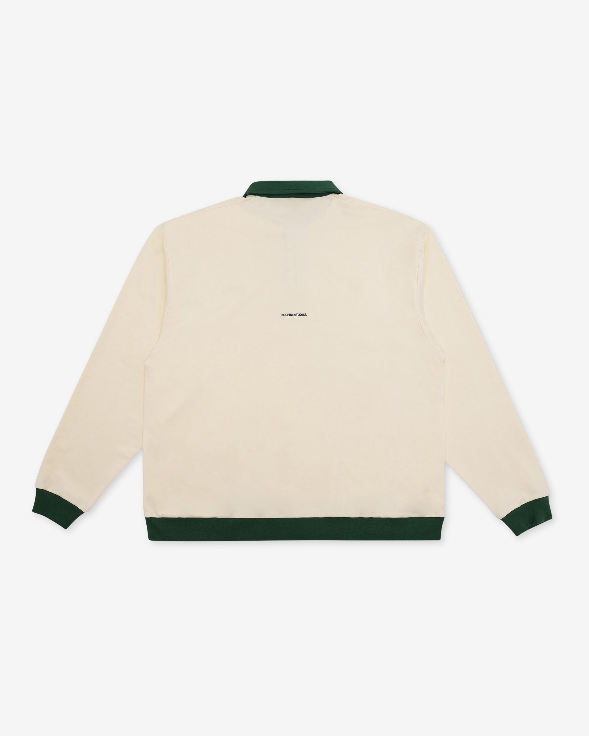 Archibald Polo Shirt in cream - front view