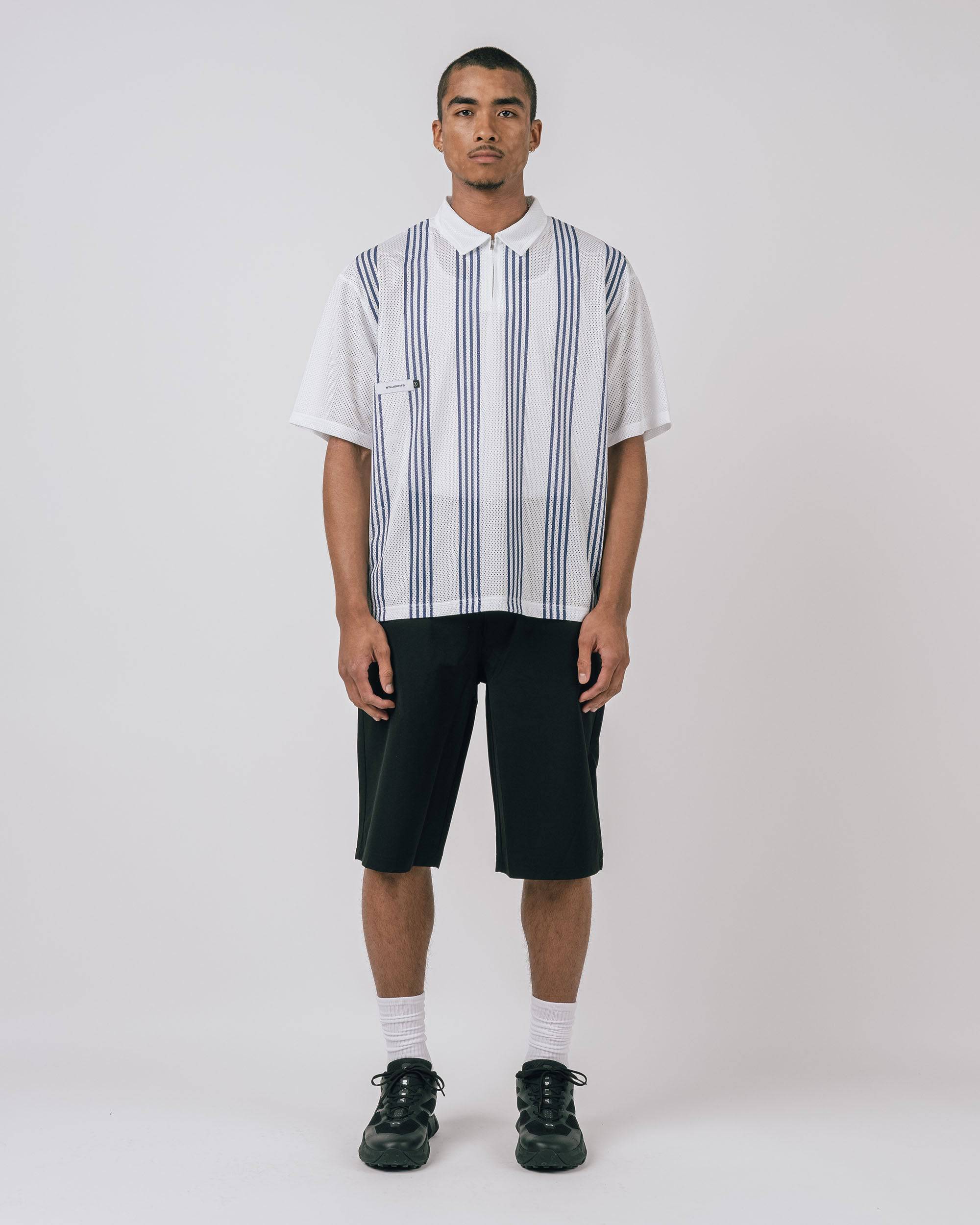 Howards S/S Mesh Zip Polo - Students Golf