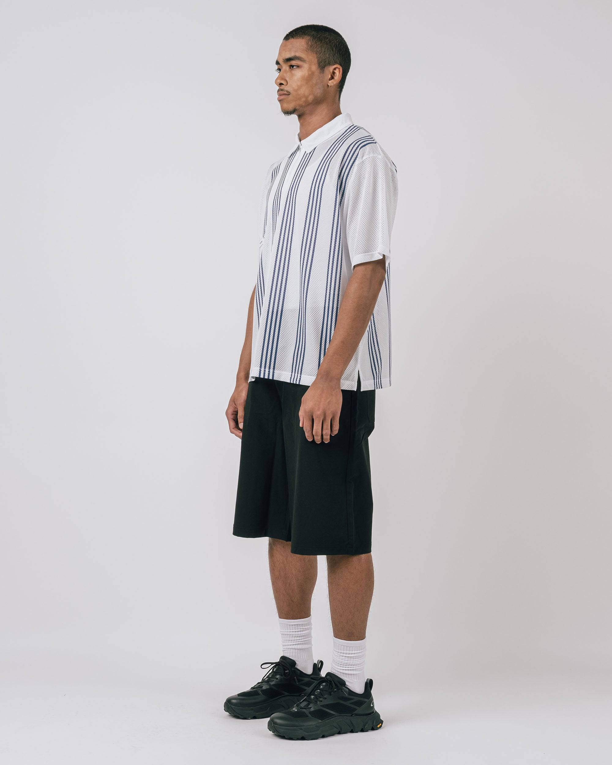 Howards S/S Mesh Zip Polo - Students Golf