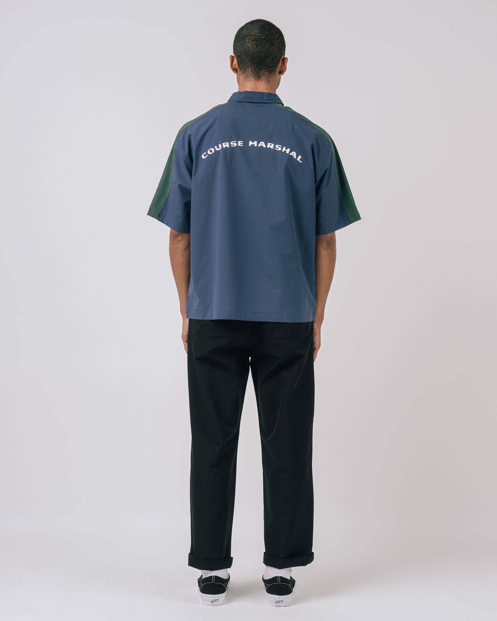 Balfour S/S Poplin ZIp Polo - Students Golf