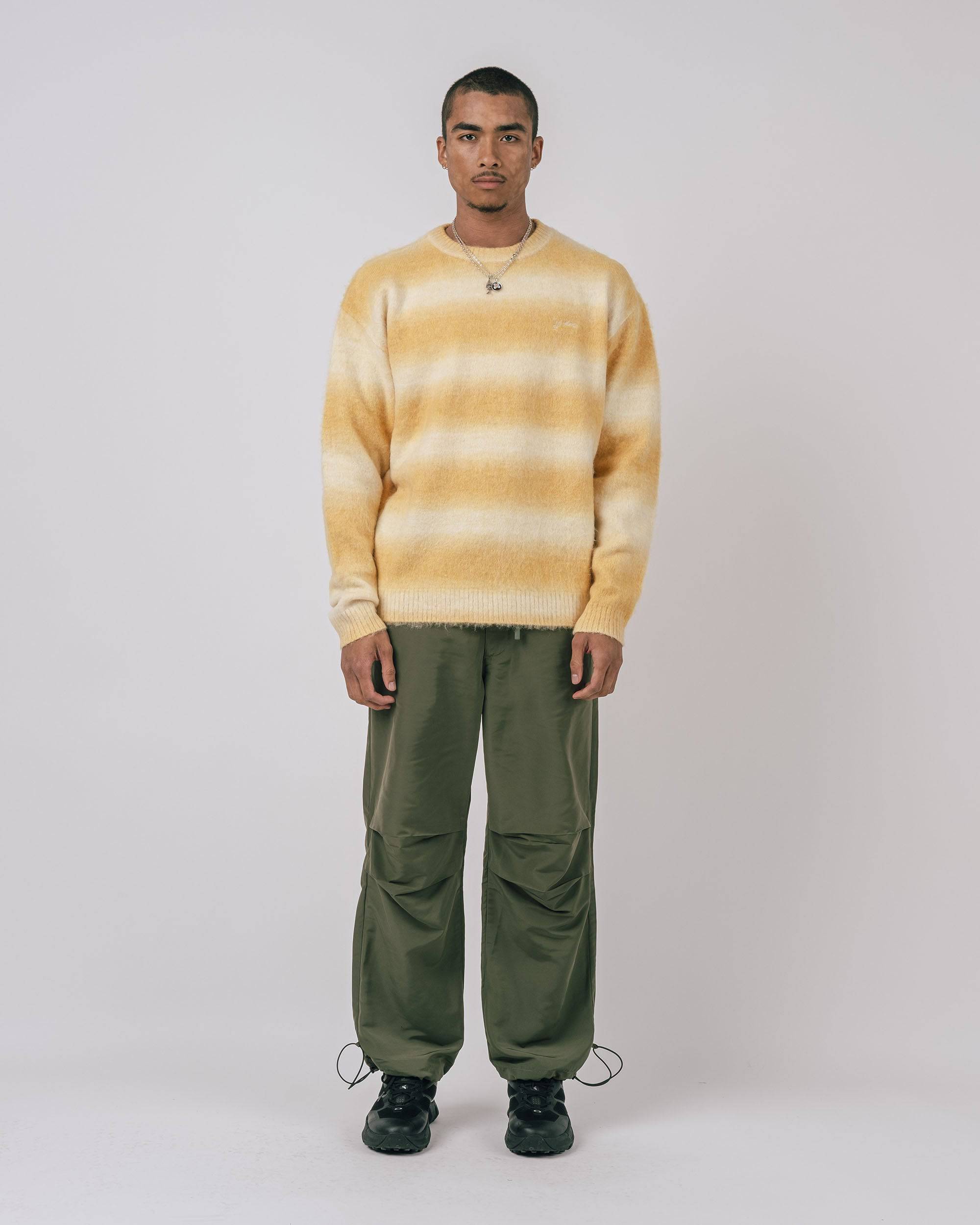 Davies Mohair L/S Crewneck Sweater - Students Golf