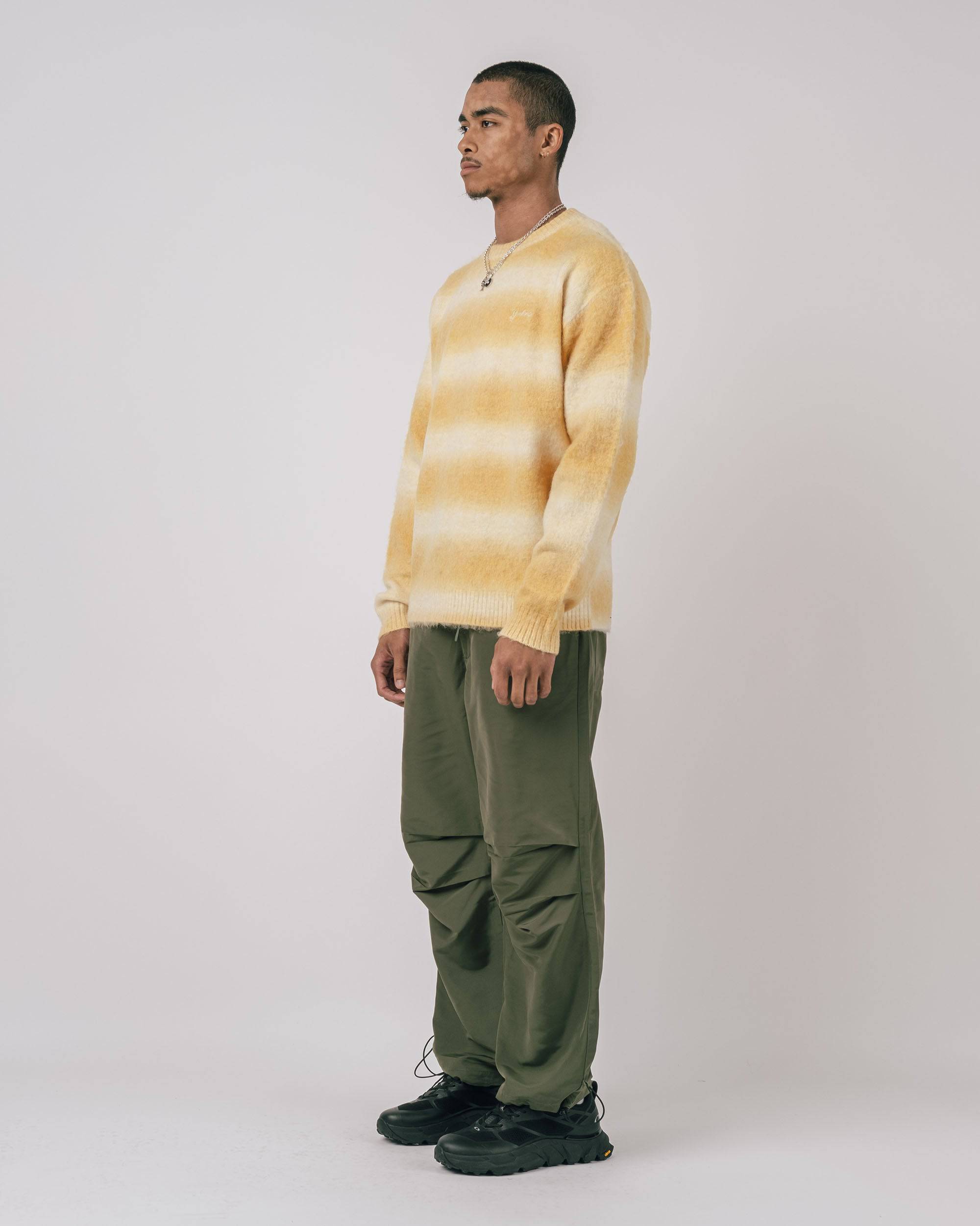 Davies Mohair L/S Crewneck Sweater - Students Golf