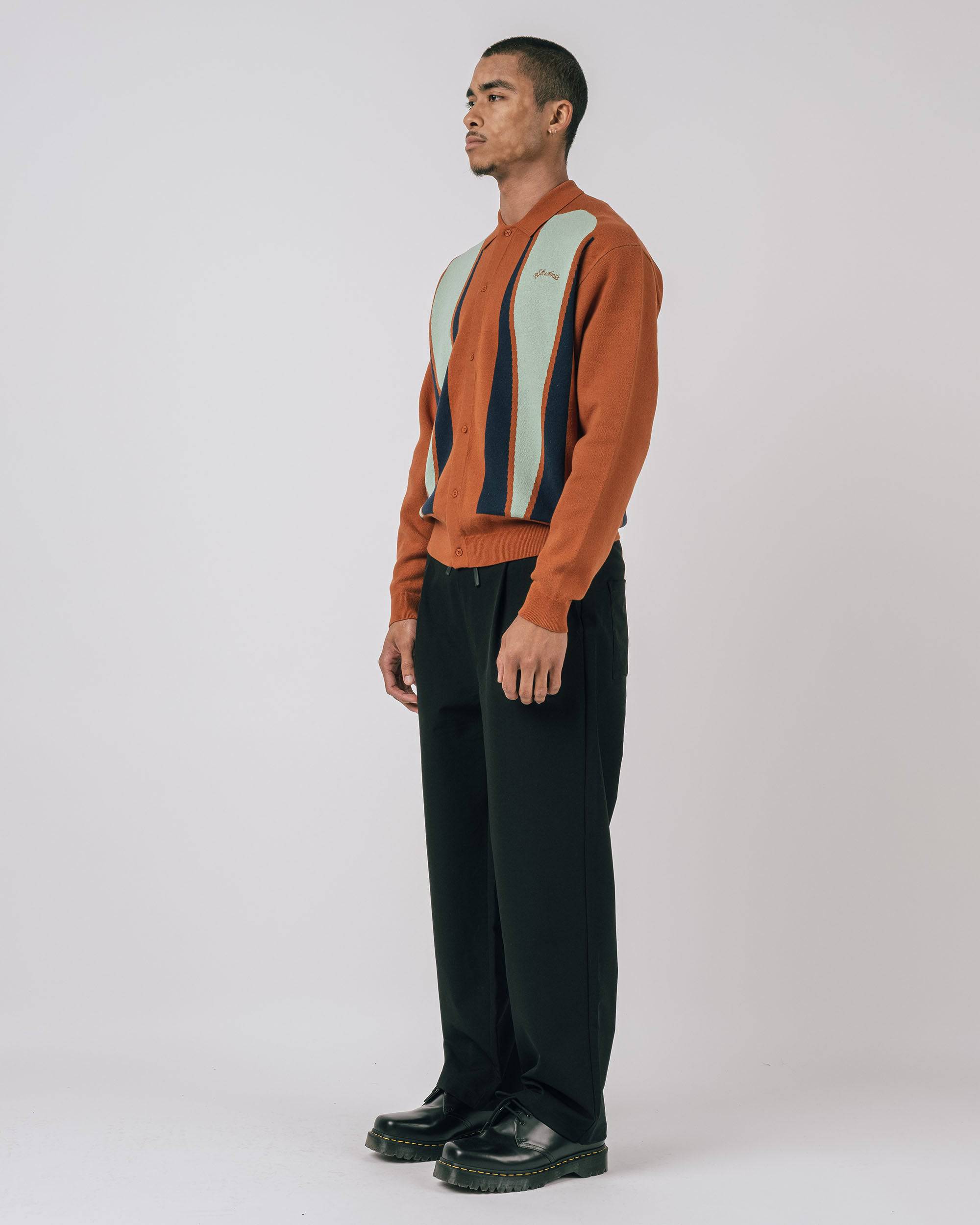 Roberts L/S Knit Cardigan - Students Golf