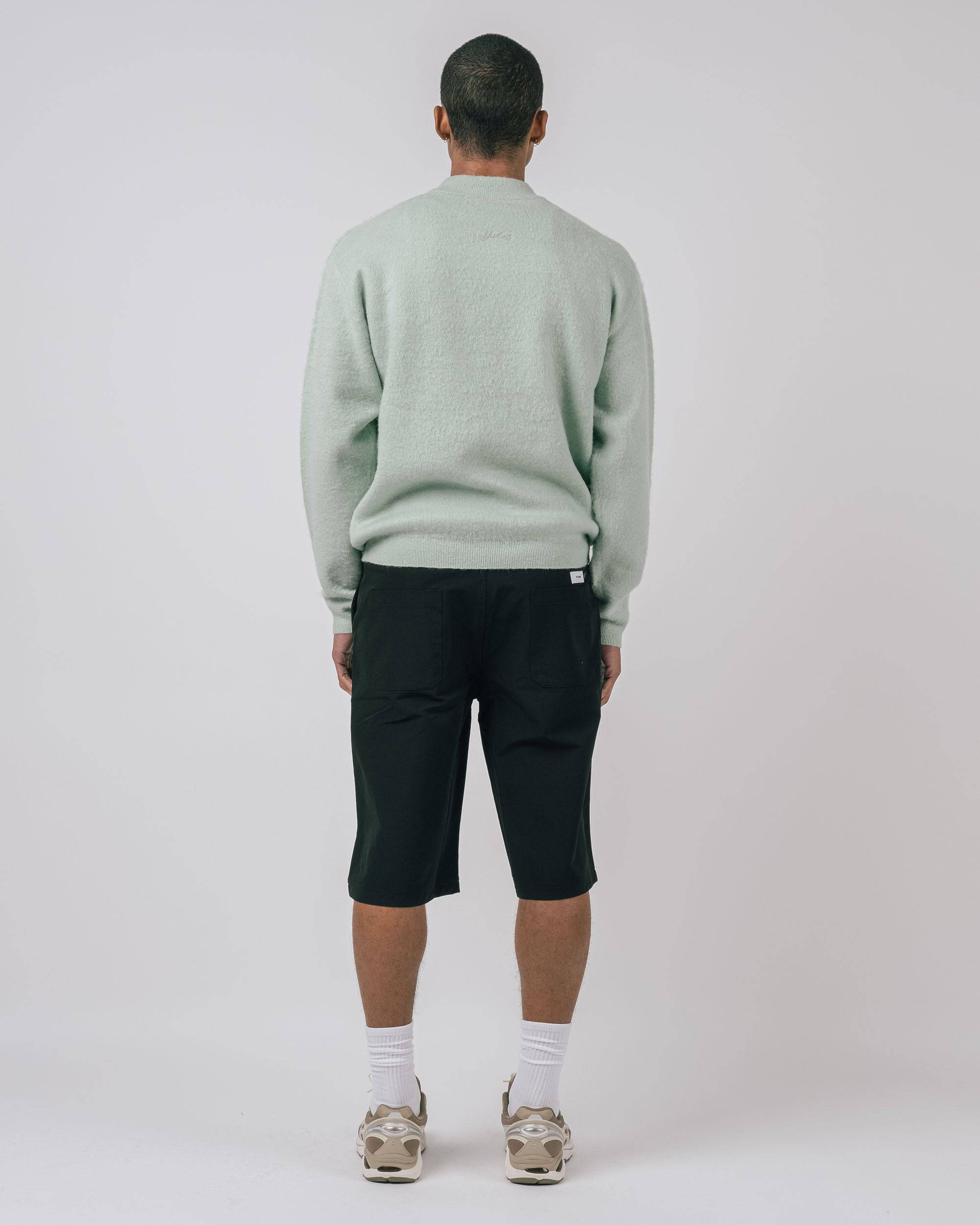 Wilson Mohair L/S Q-Zip Sweater - Students Golf