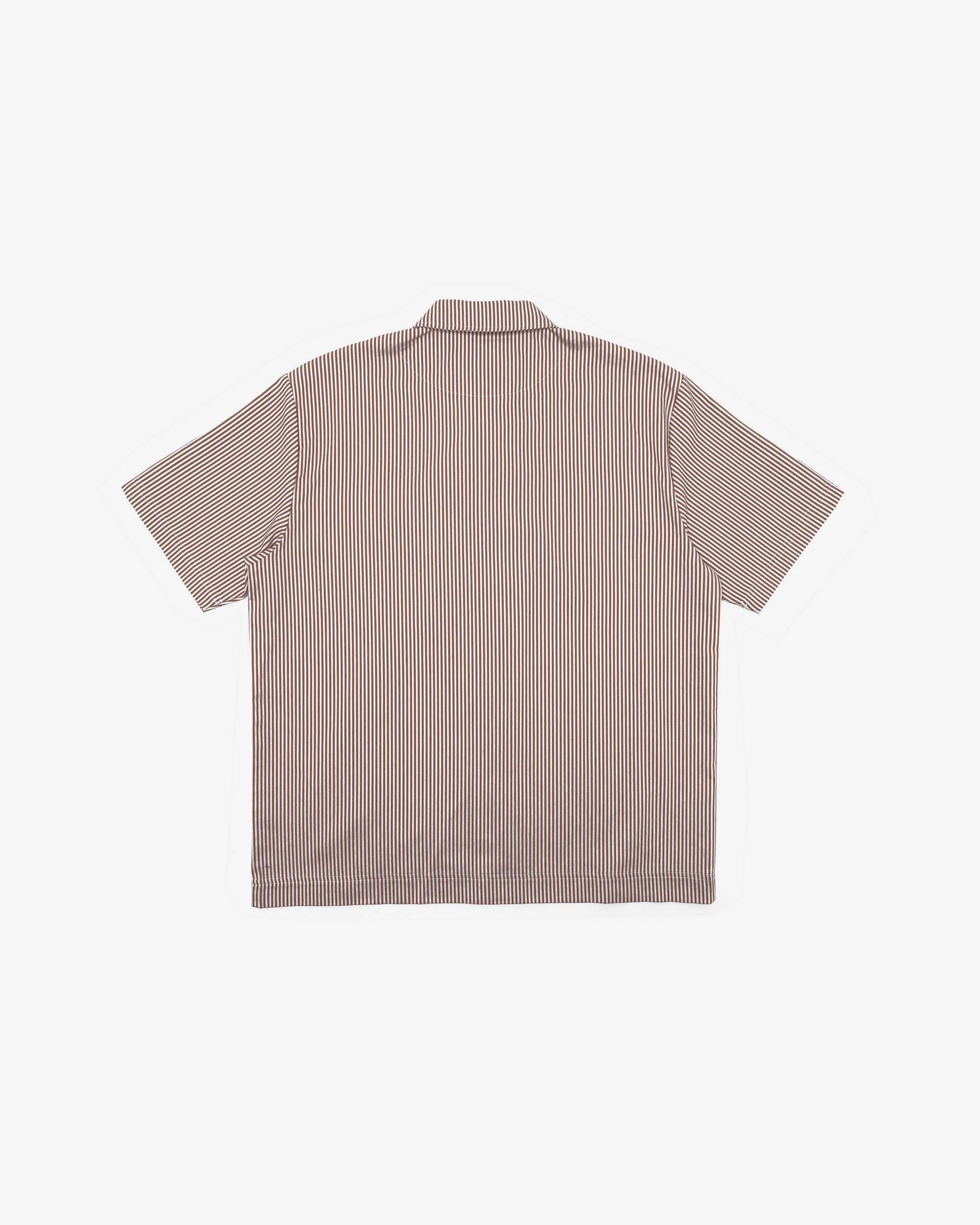 Reymon S/S Stripe Oxford Button-Up Shirt - Students Golf