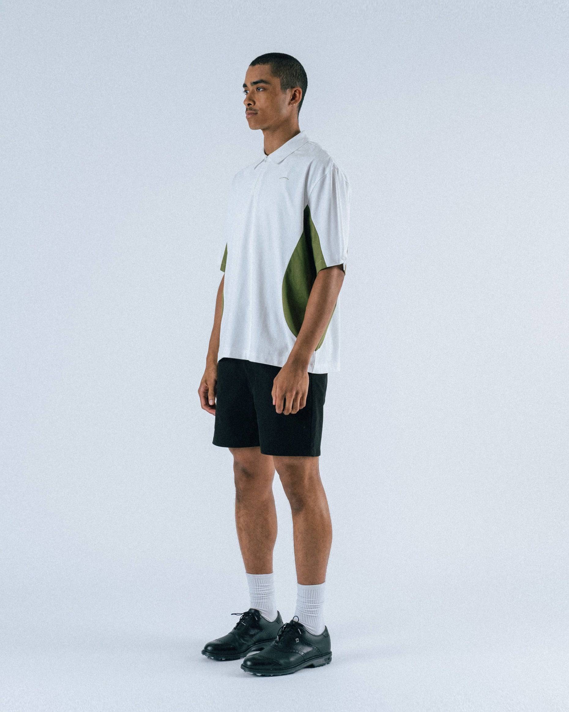 Assistant S/S Jersey Zip Polo Shirt - Students Golf