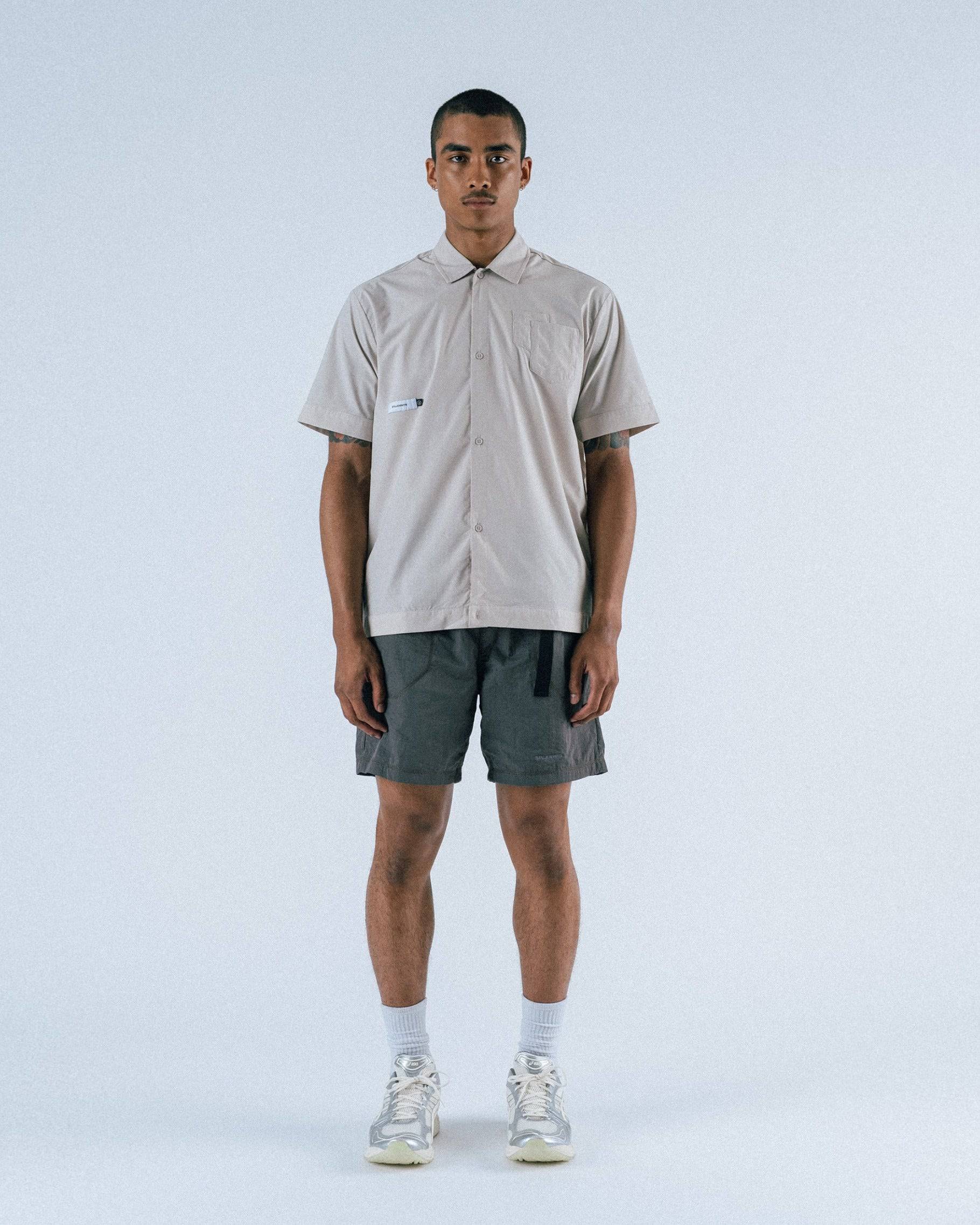Oxford S/S Poplin Button-Up Shirt - Students Golf