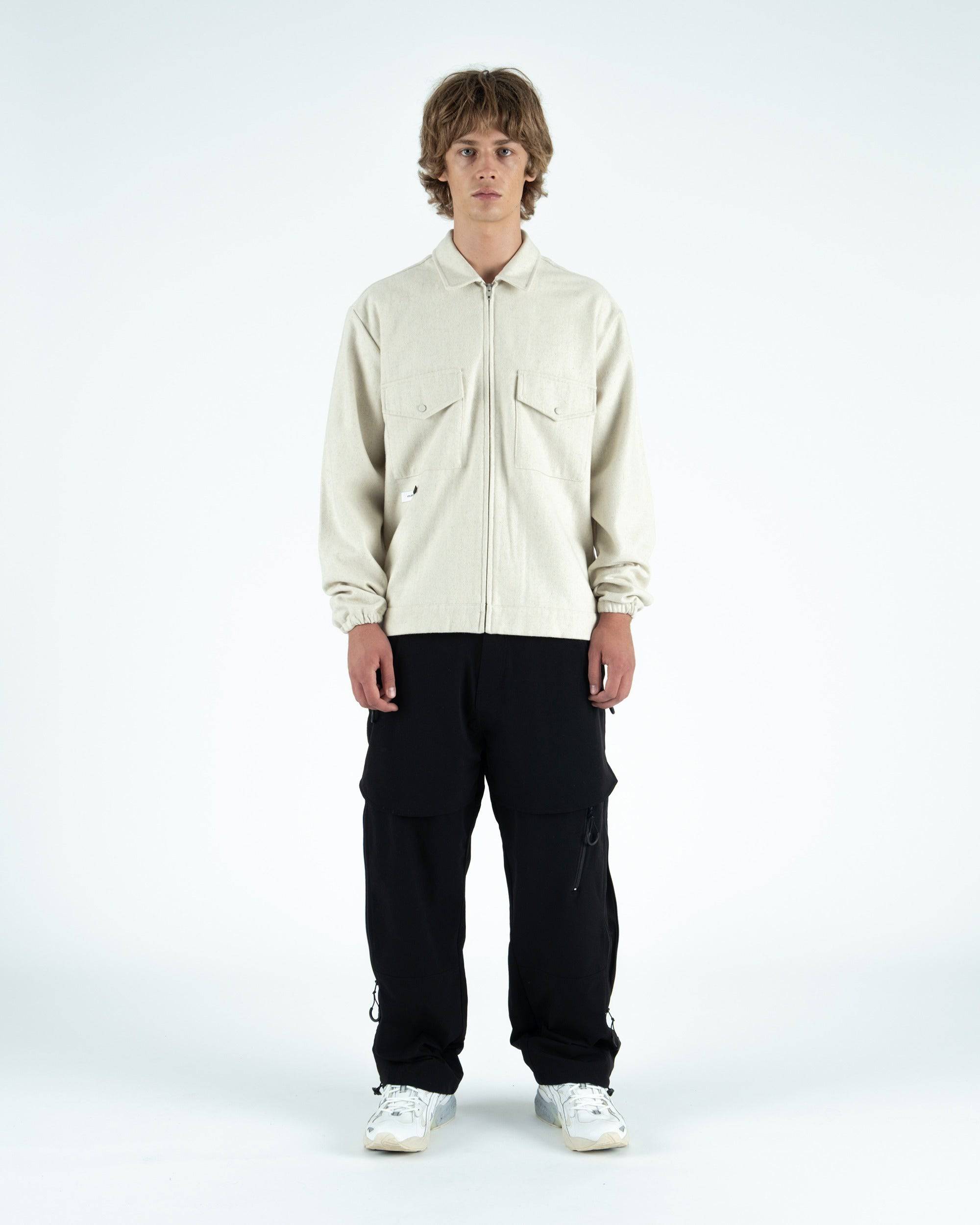 Enfield Wool Zip Jacket - Students Golf