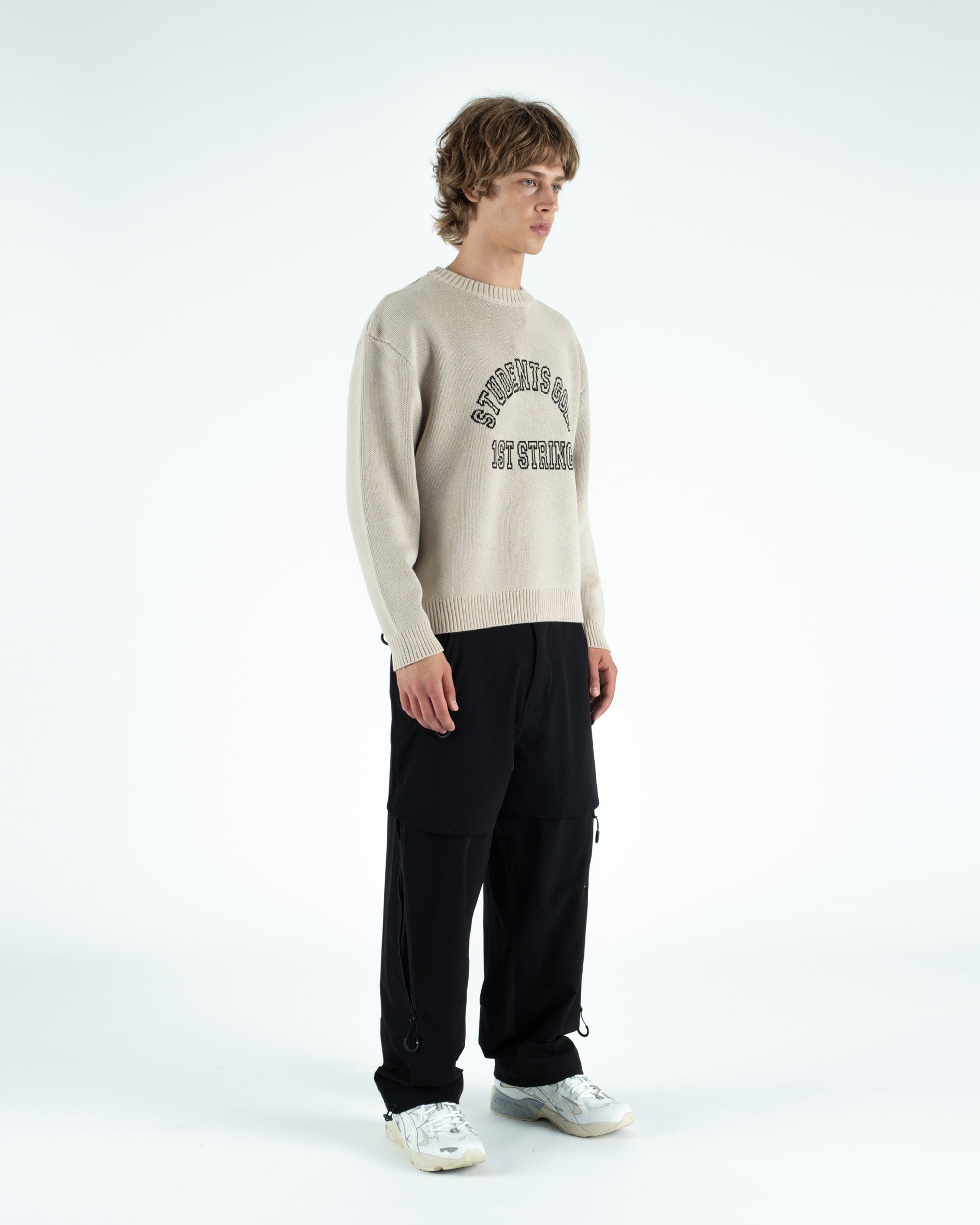 1st String Knit Crew Sweater - Students Golf