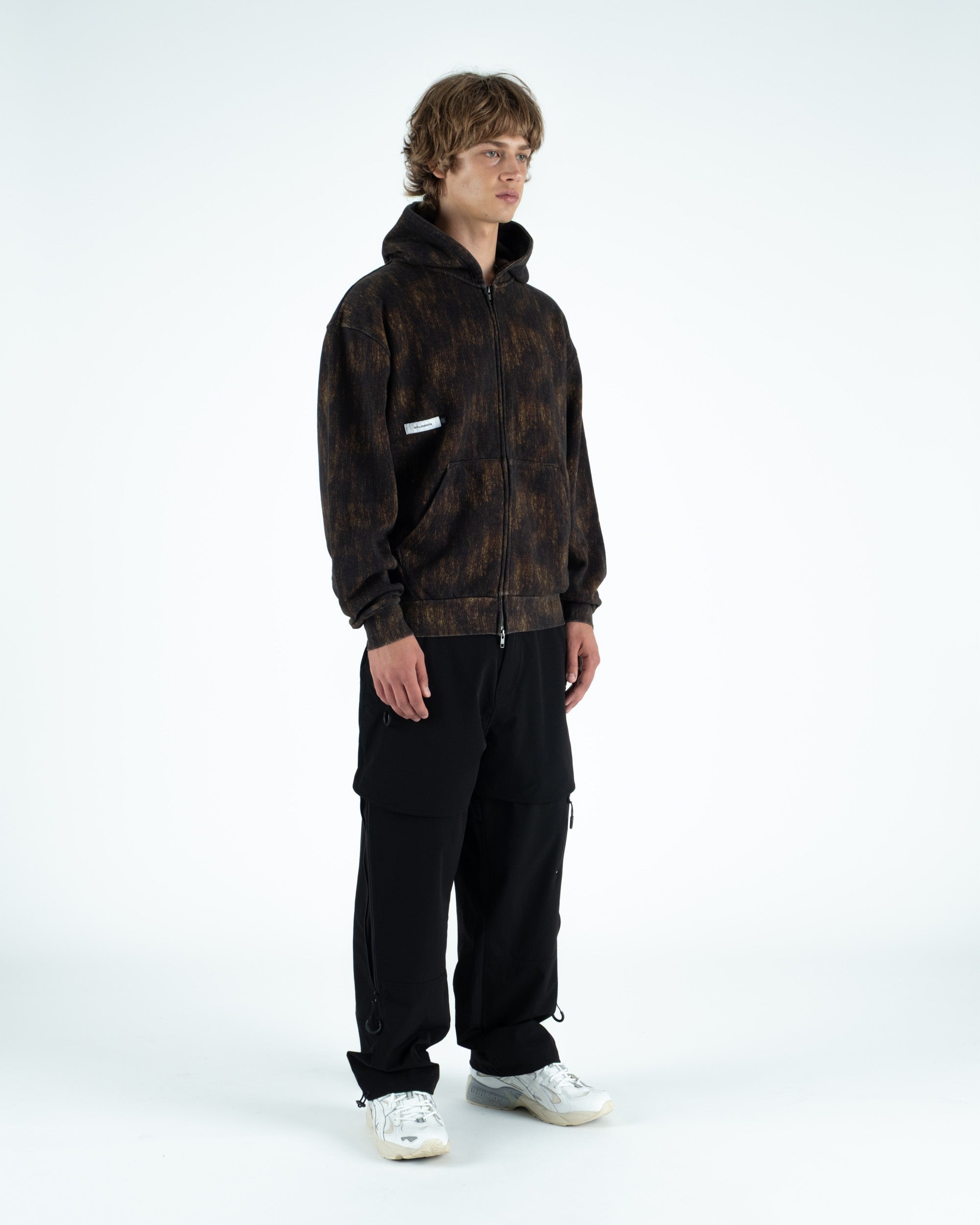 Bushill Camo Fleece Zip Hoodie - Students Golf
