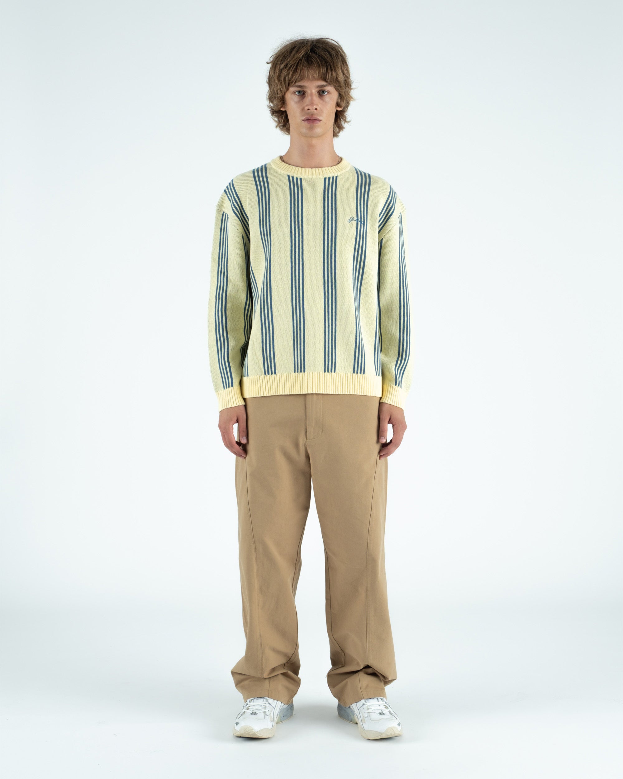 Clarke Knit Crew Sweater - Students Golf