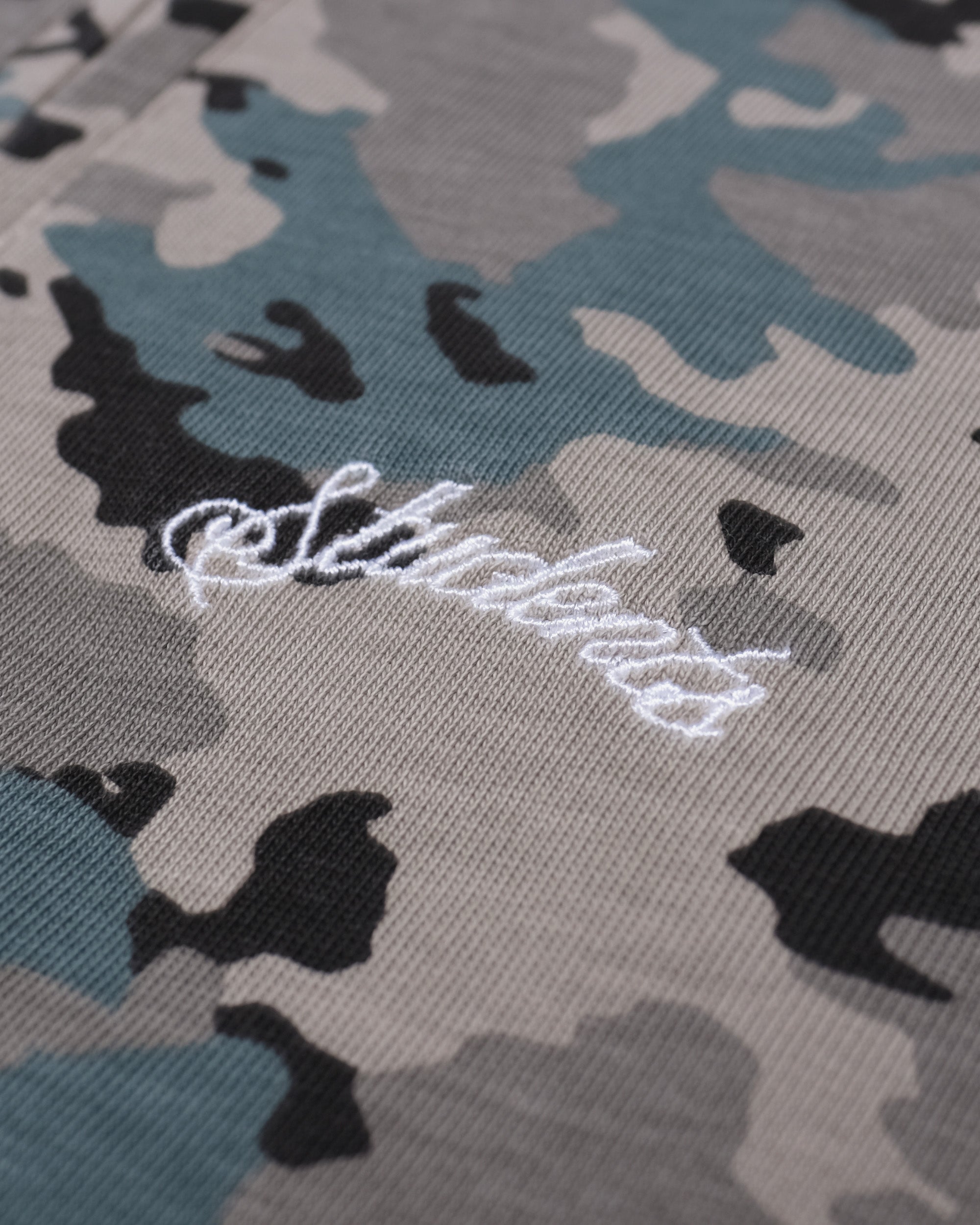 Gunnison Camo L/S Zip Polo