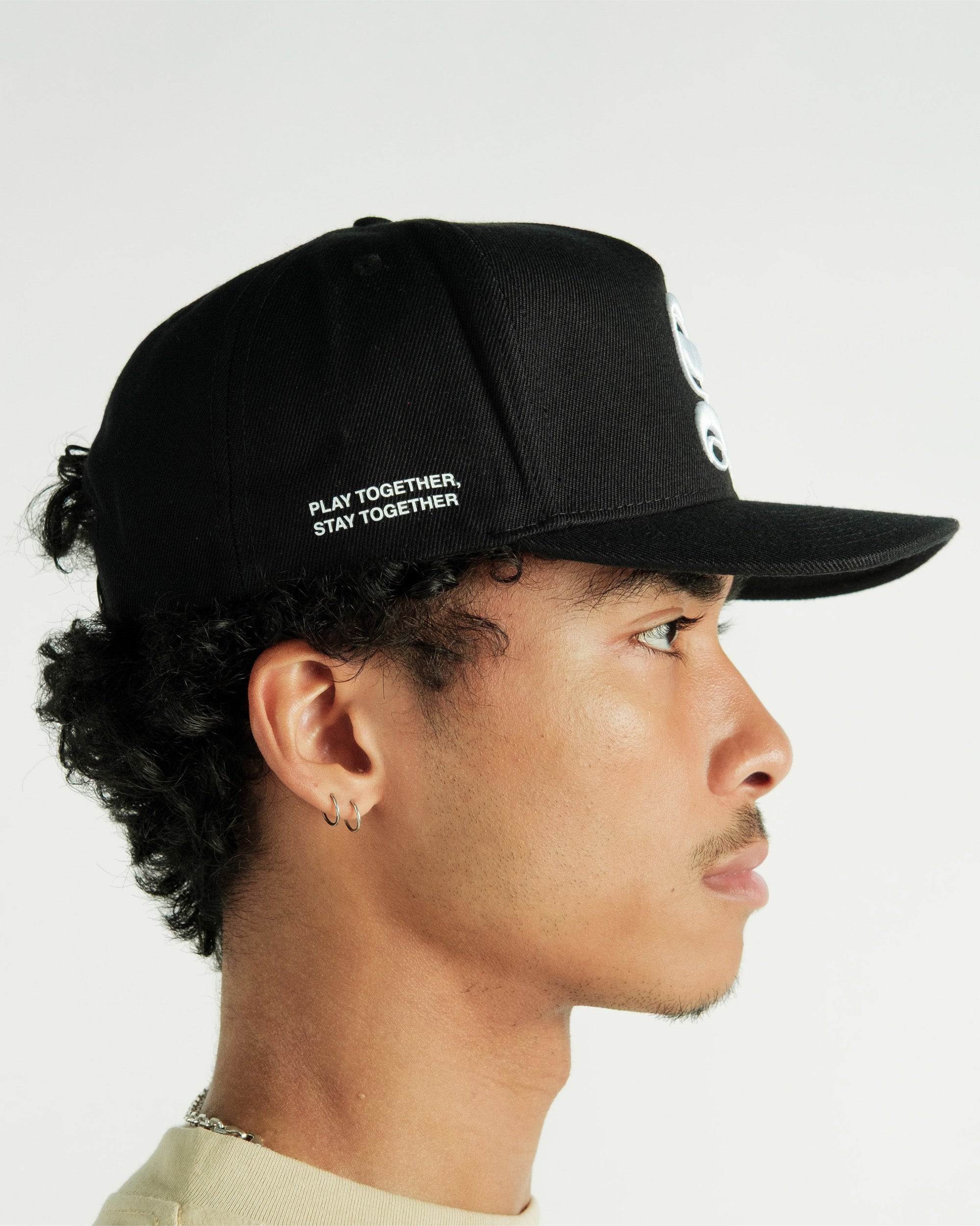 Society Structured 5-Panel Acrylic Wool Hat