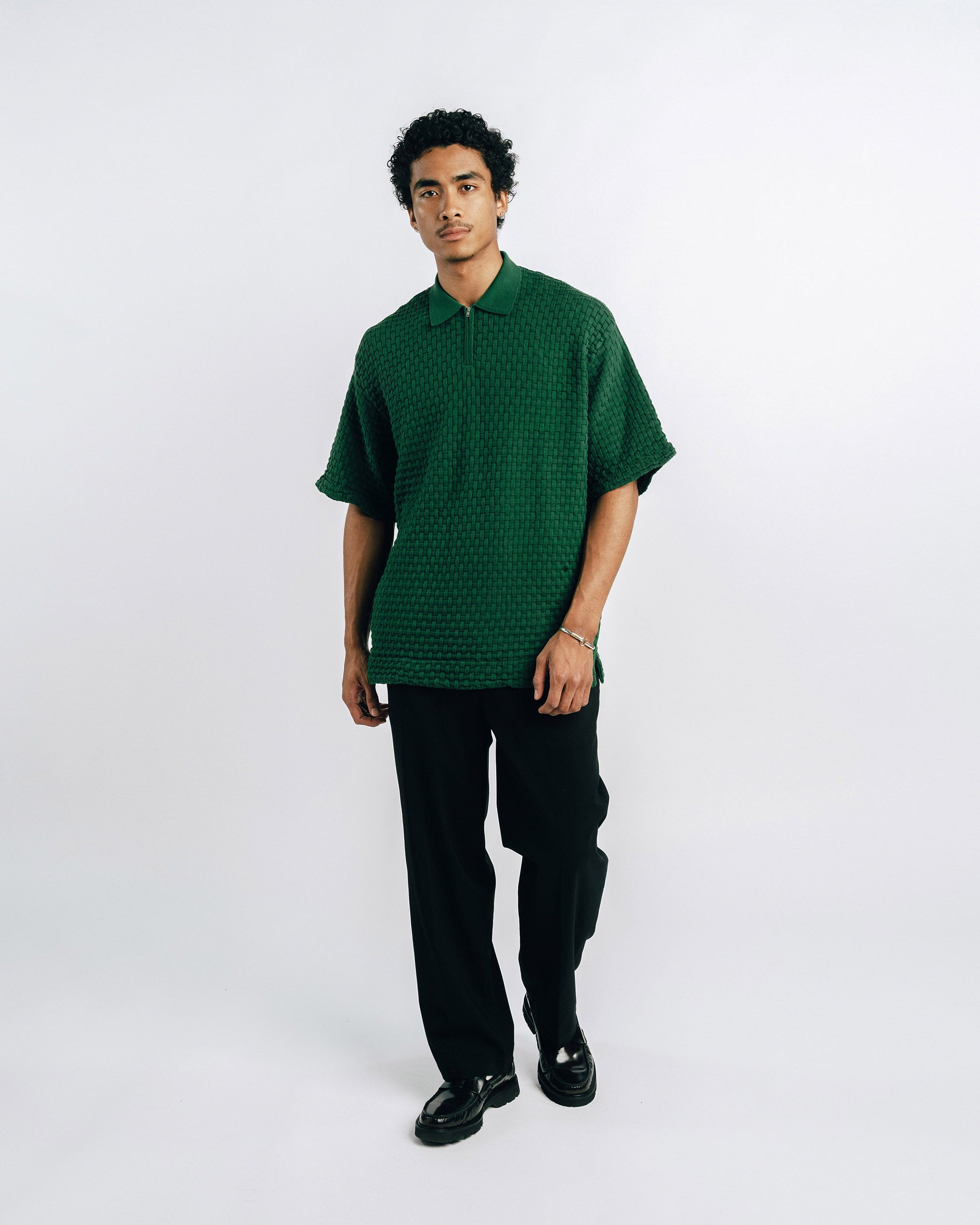 Theos S/S Polo Sweater - Students Golf