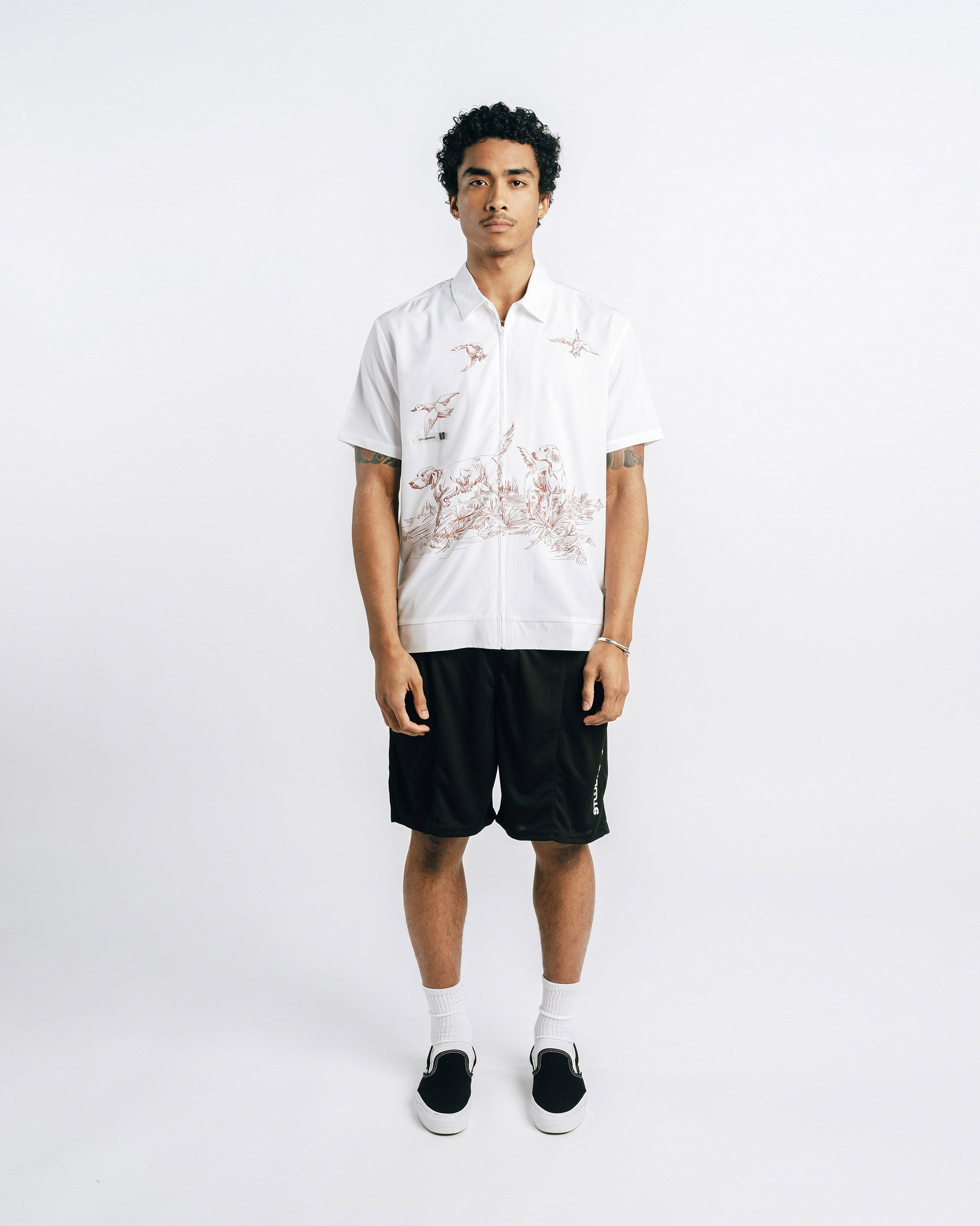 Reggie S/S Cotton Poplin Shirt
