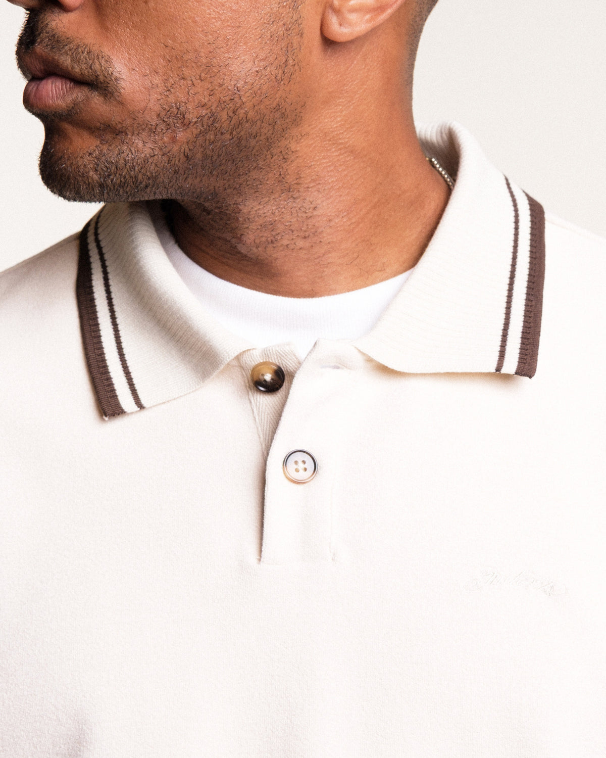 Hereford L/S Sweater Polo