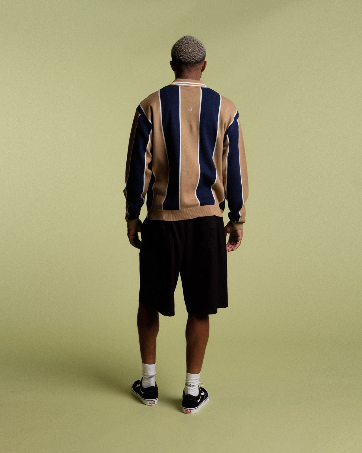 Visalia Knit LS Polo Sweater