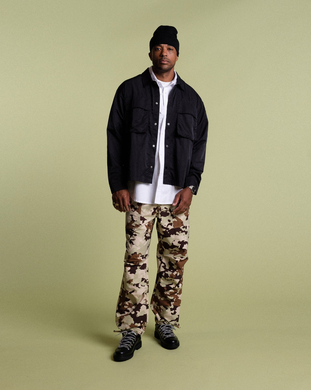 Presidio Camo Nylon Pants