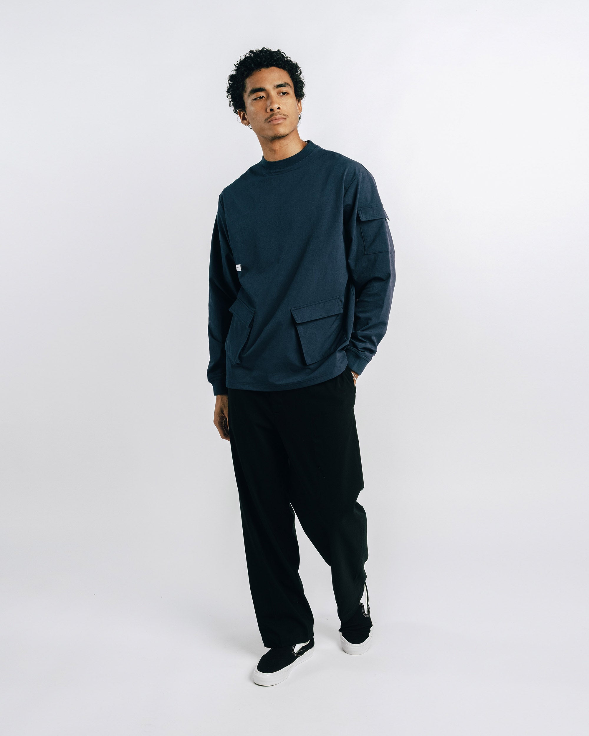 Niall Nylon Popover Jacket