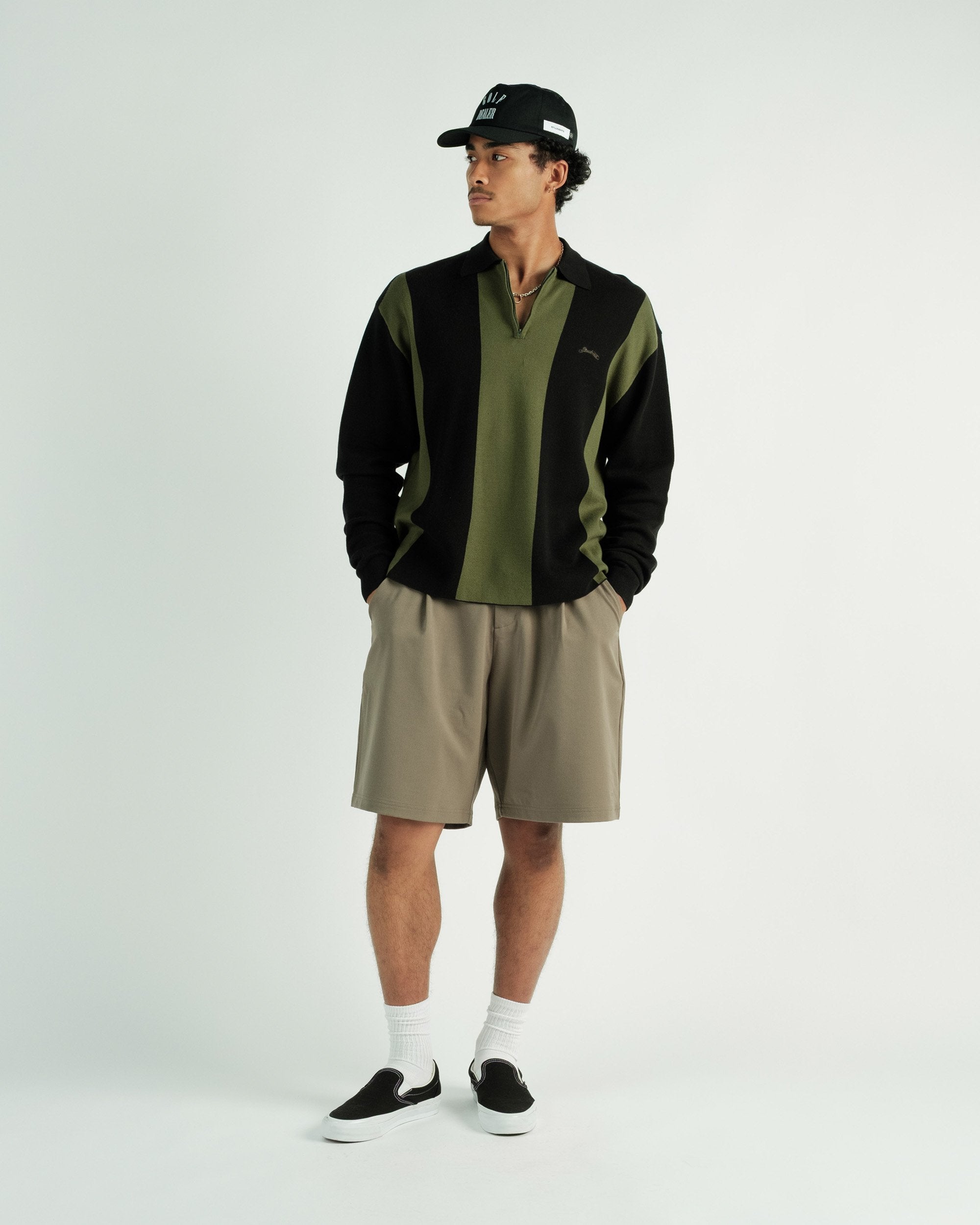 Gibson Knitted L/S Sweater Polo