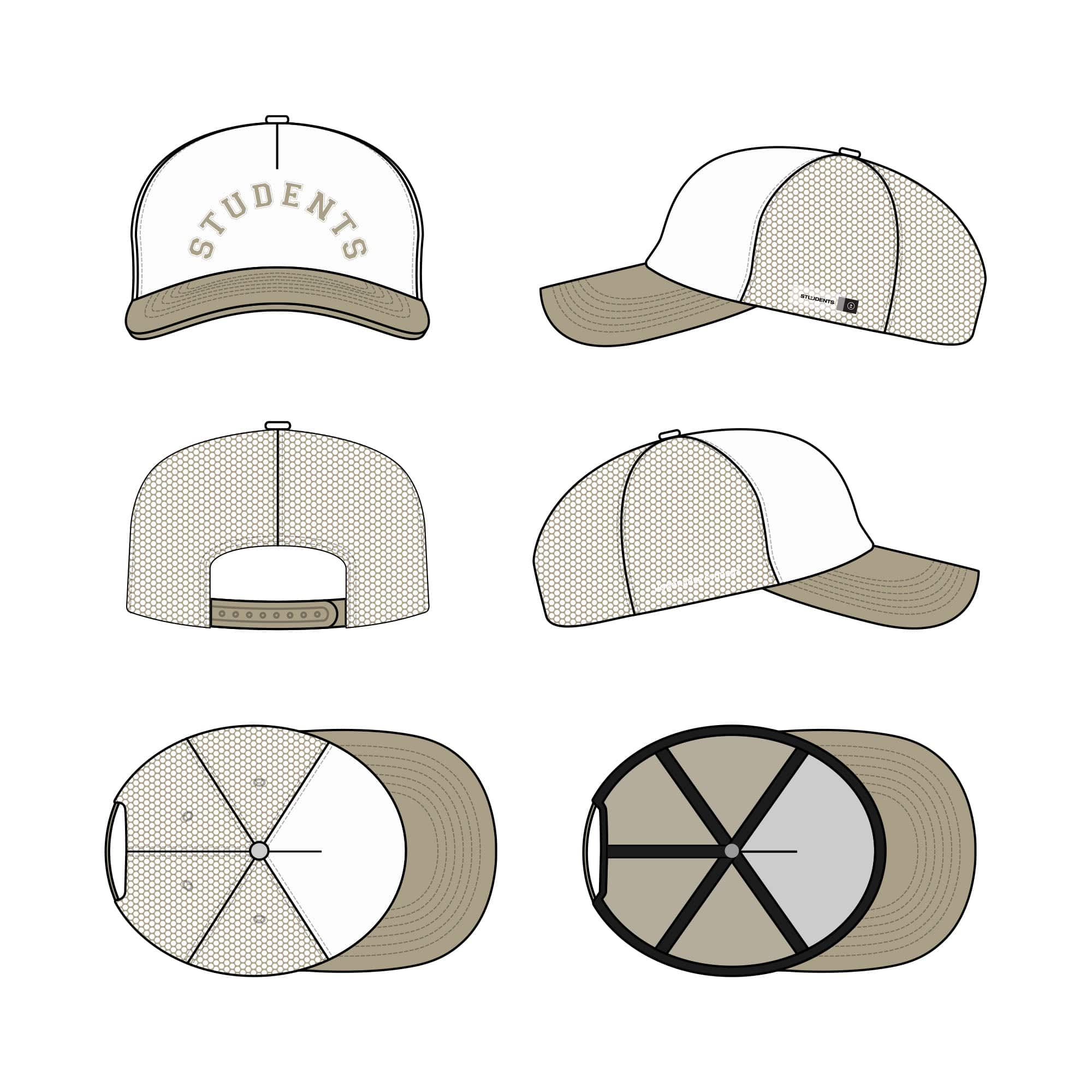 All-Academics Mesh Trucker Hat - Students Golf