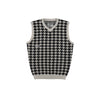 Layne Houndstooth Sweater Vest