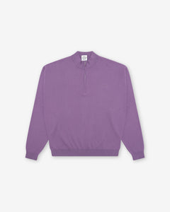 Clarence L/S Q-Zip Sweater