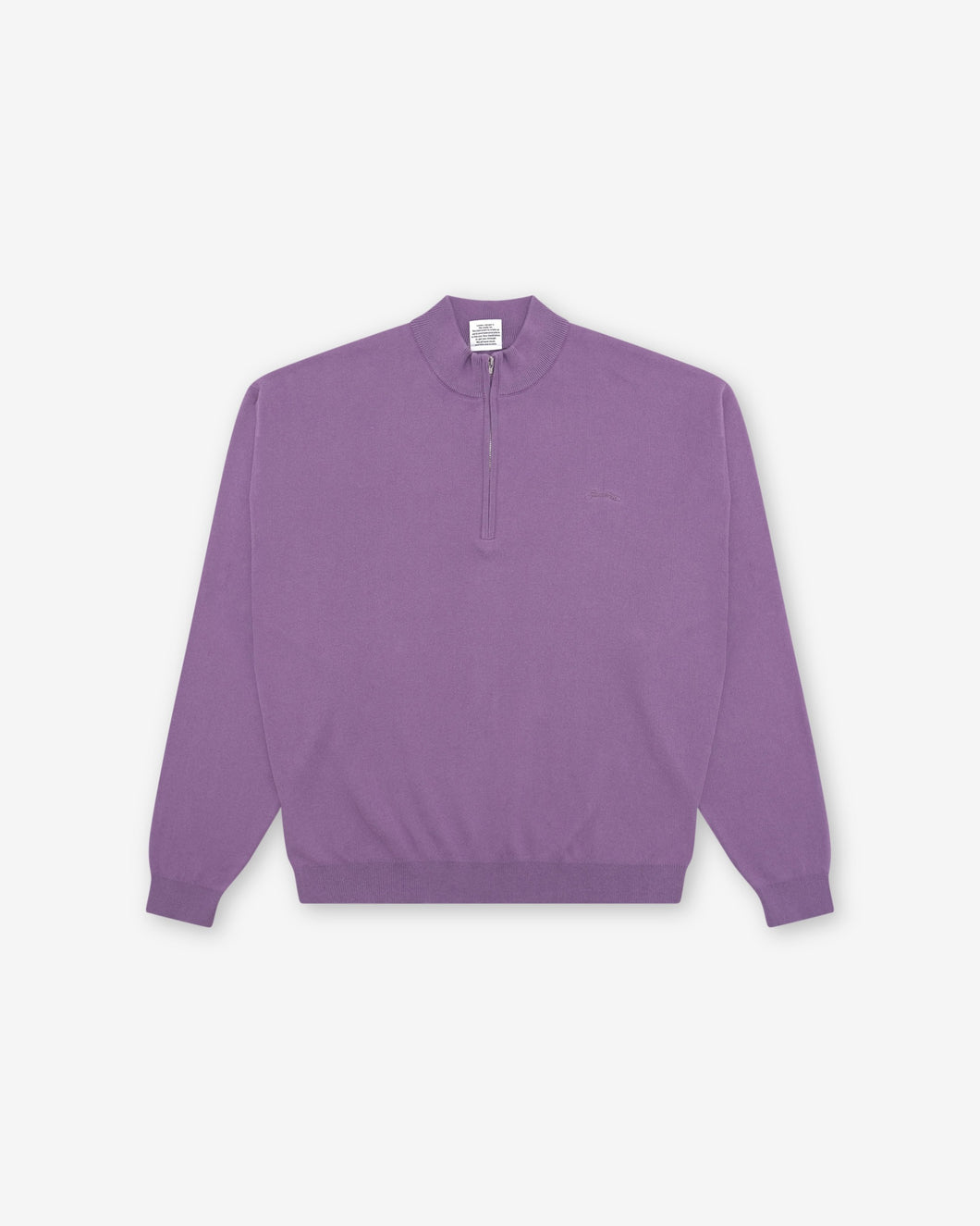 Clarence L/S Q-Zip Sweater