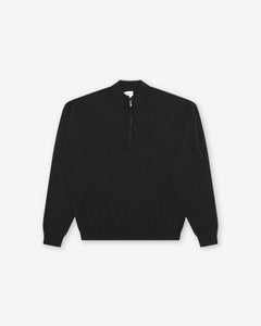 Clarence L/S Q-Zip Sweater