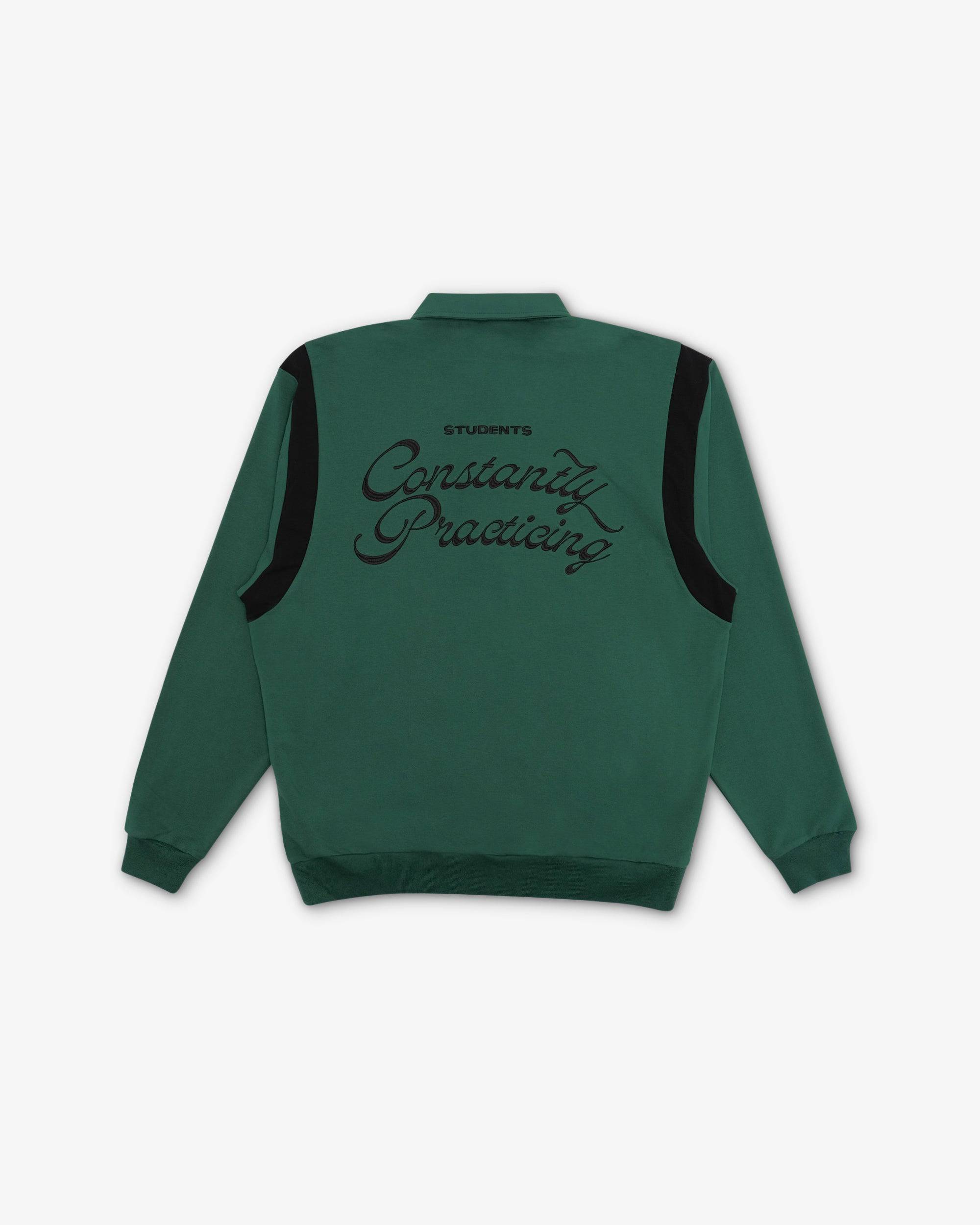 Clive L/S Fleece Polo - Students Golf