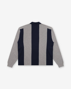 Kenway L/S Knit Polo Sweater