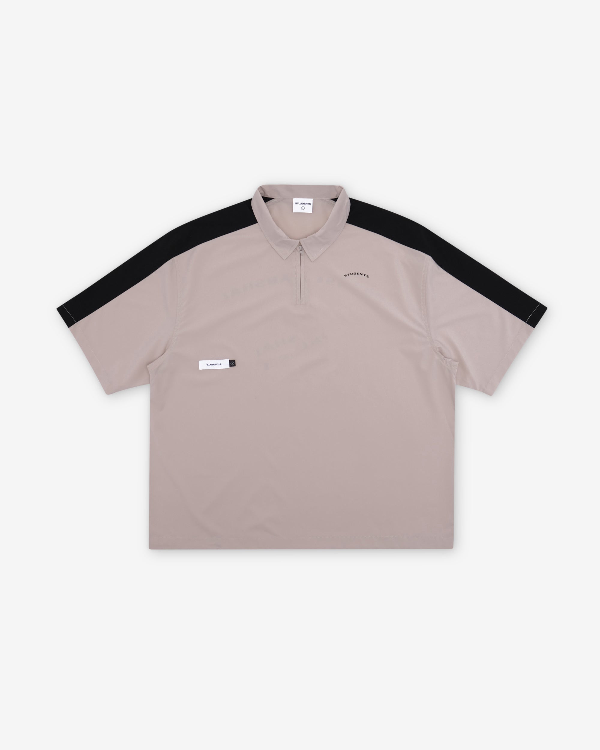 Balfour S/S Poplin ZIp Polo - Students Golf