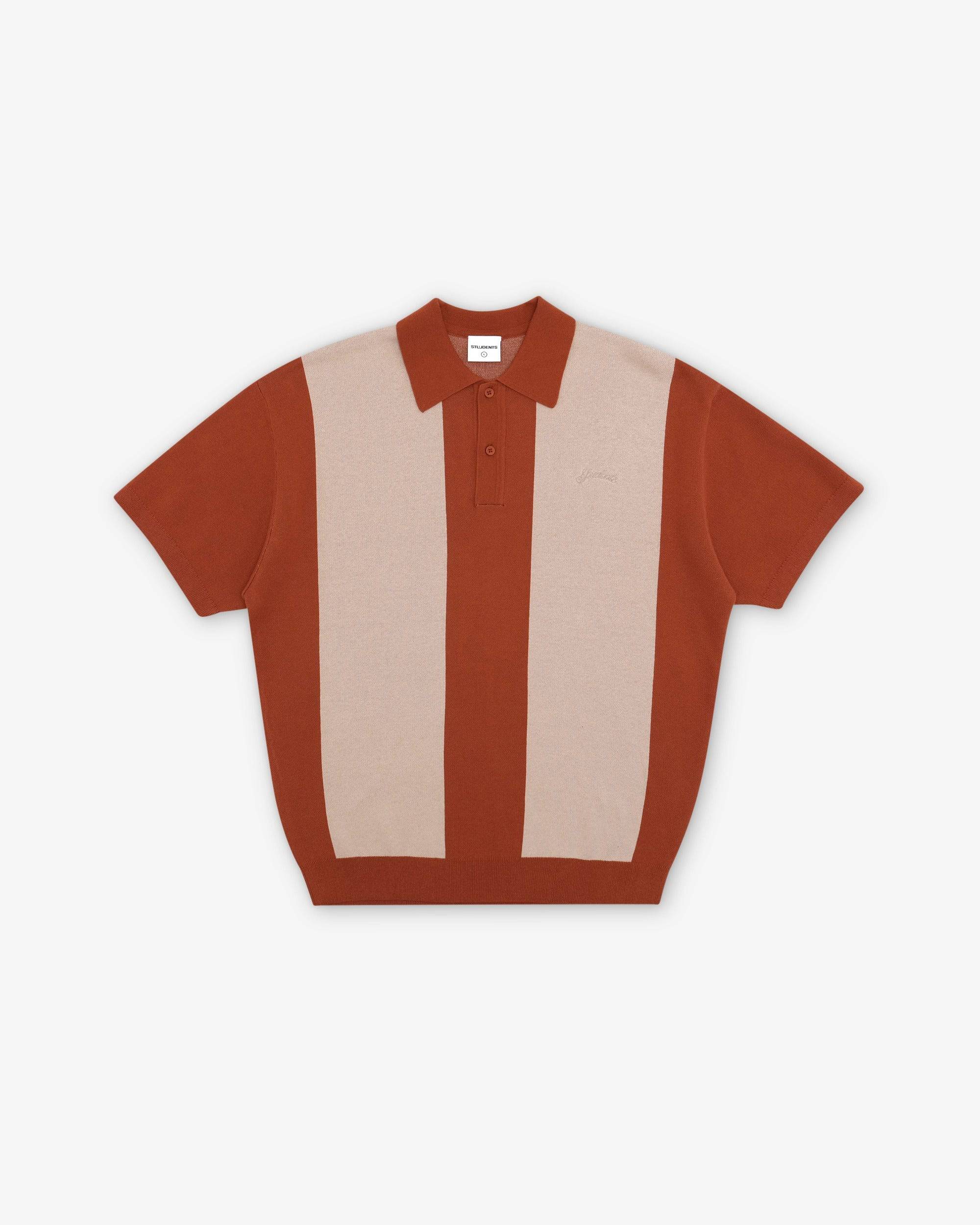 Browne S/S Knit Polo Sweater - Students Golf
