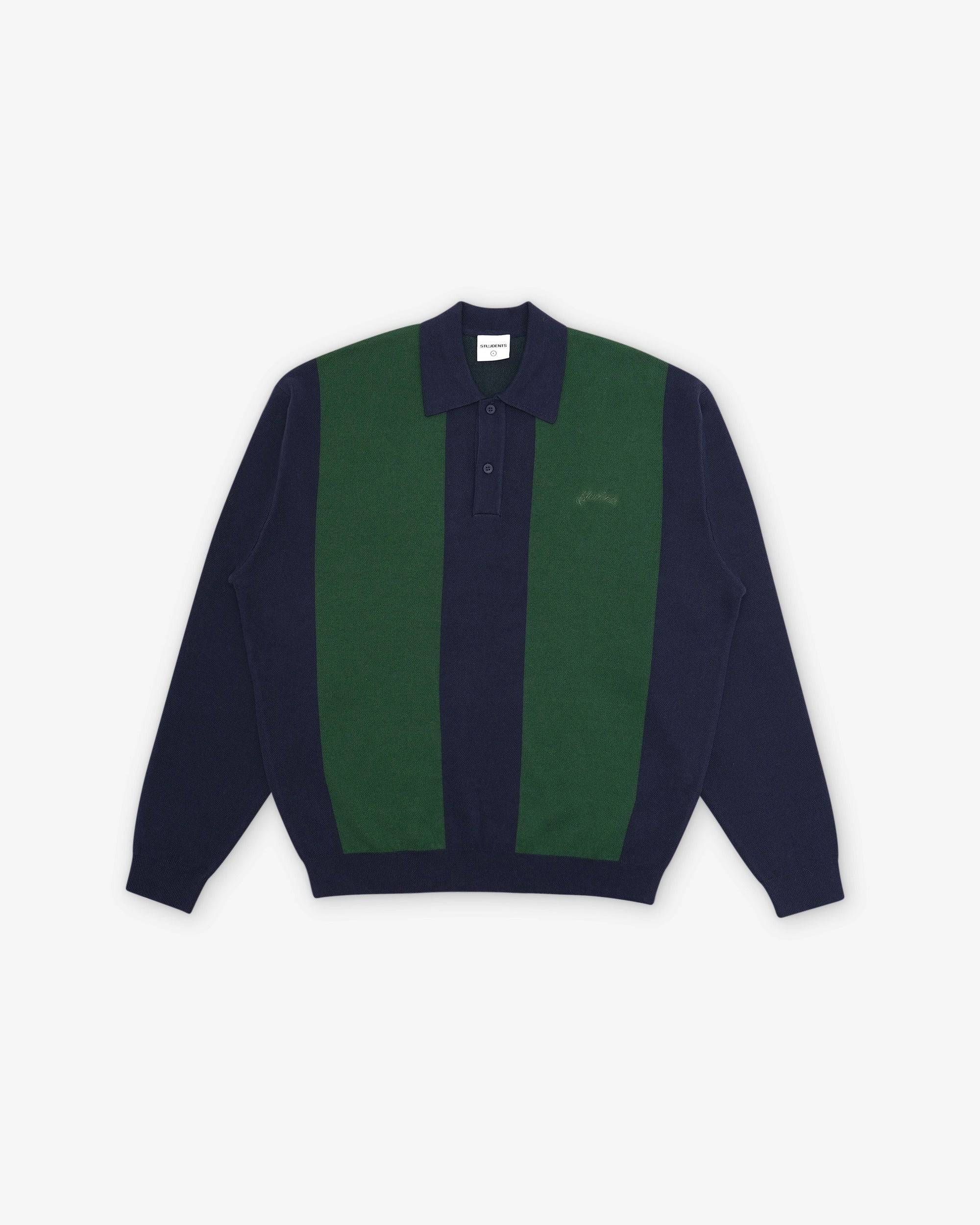 Harrison L/S Polo Sweater - Students Golf