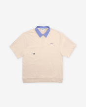 Load image into Gallery viewer, Mint S/S Zip Polo Shirt
