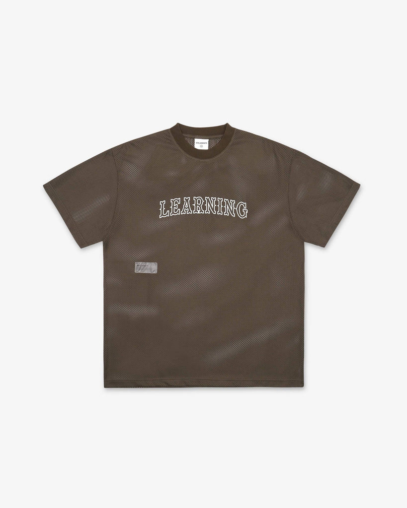 Still Learning S/S Mesh T-shirt - Front