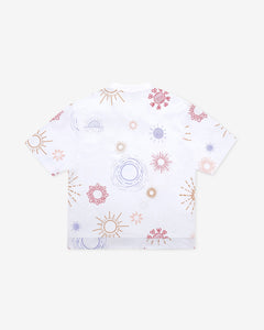 Sunny S/S Cotton Pique V-Neck Shirt