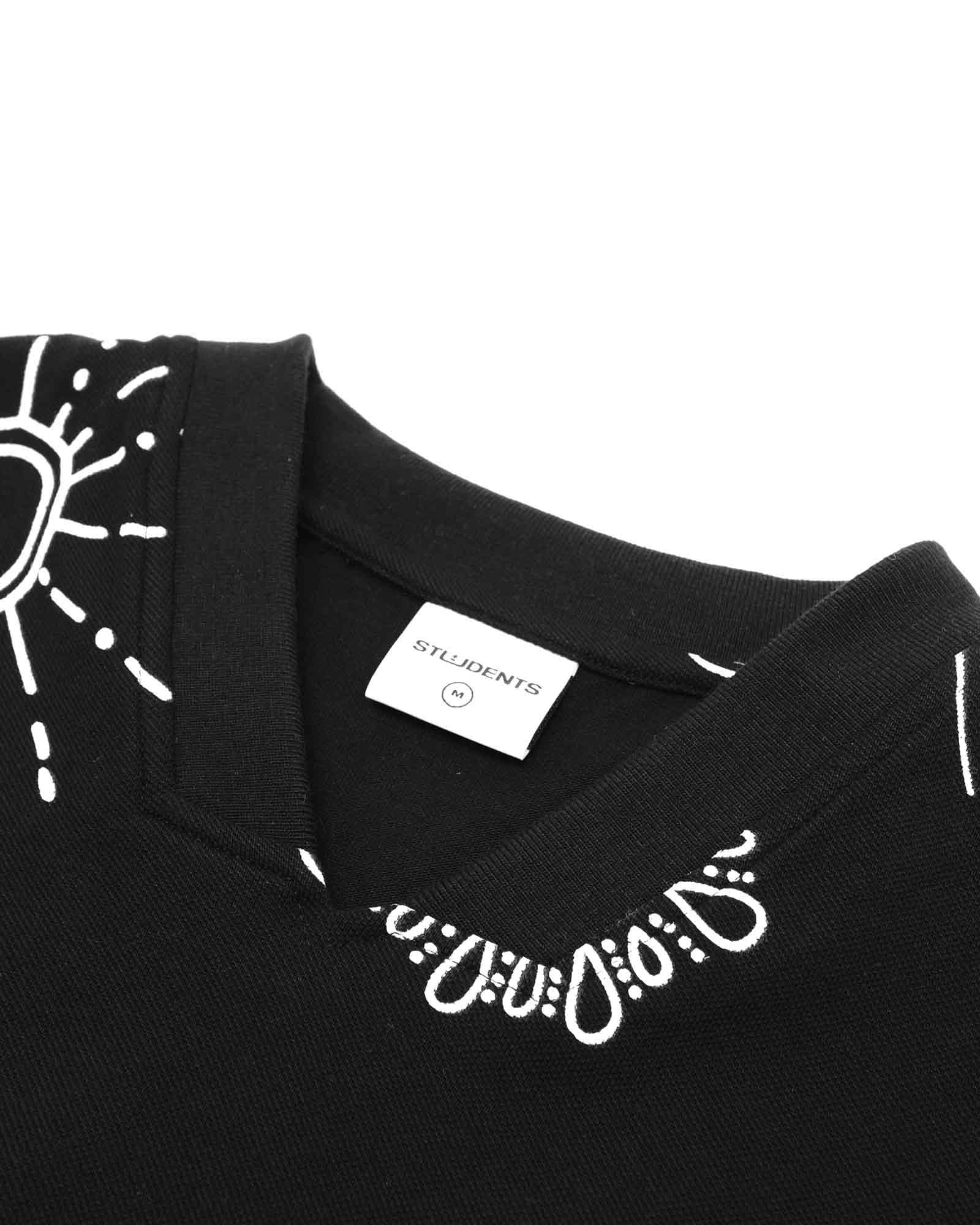 Sunny S/S Cotton Pique V-Neck Shirt - Students Golf