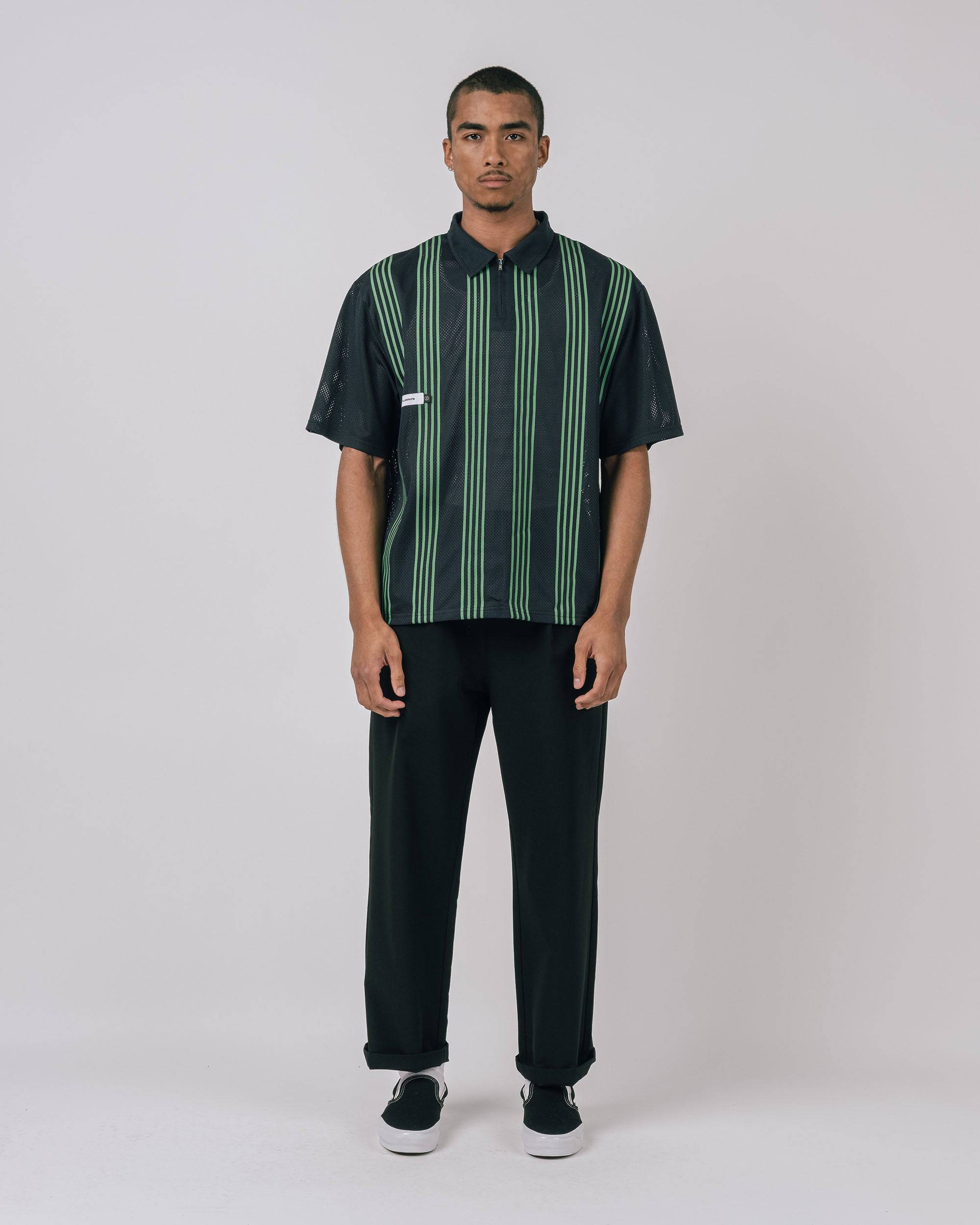 Howards S/S Mesh Zip Polo - Students Golf