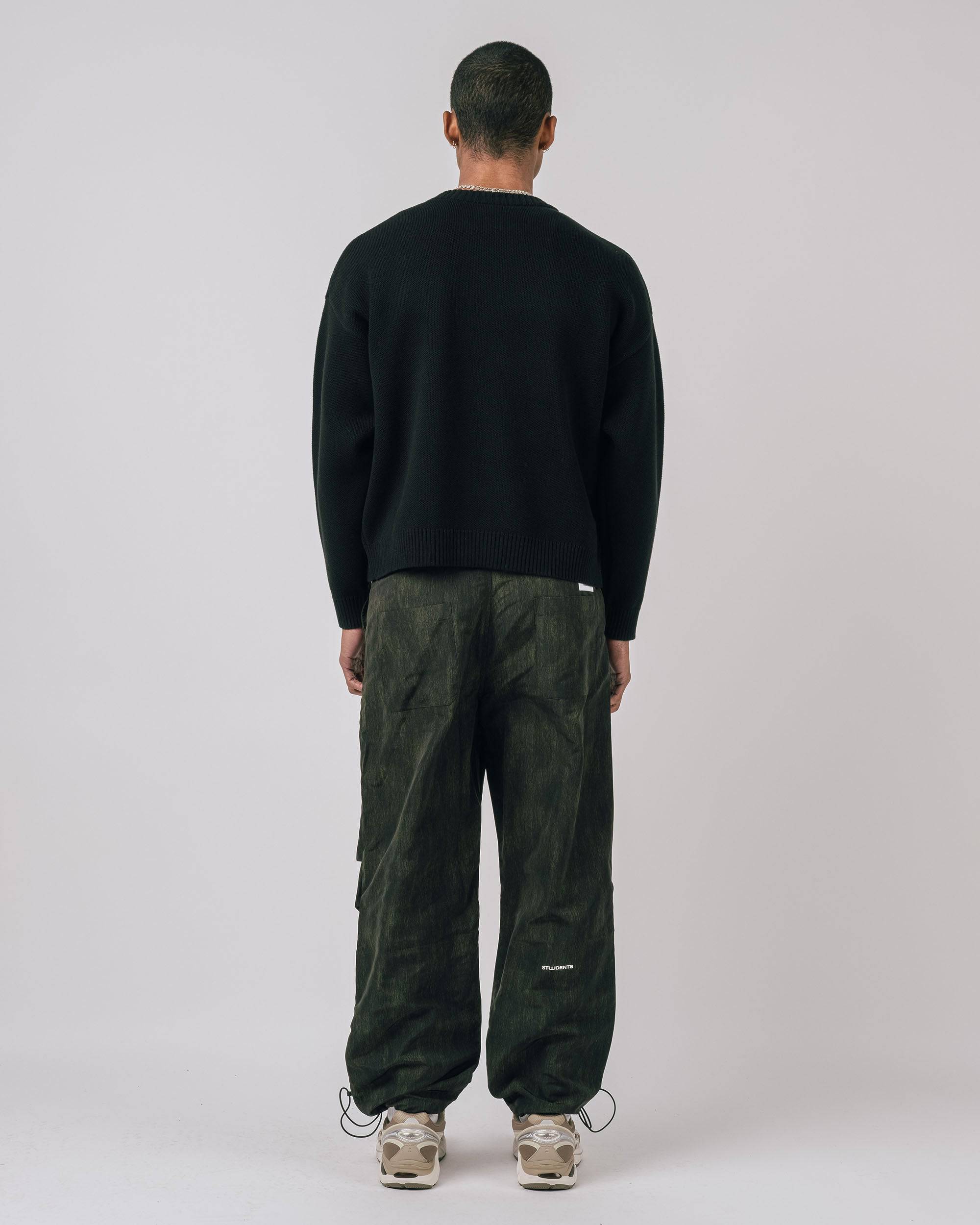 Rains L/S Cable Knit Crewneck Sweater - Students Golf