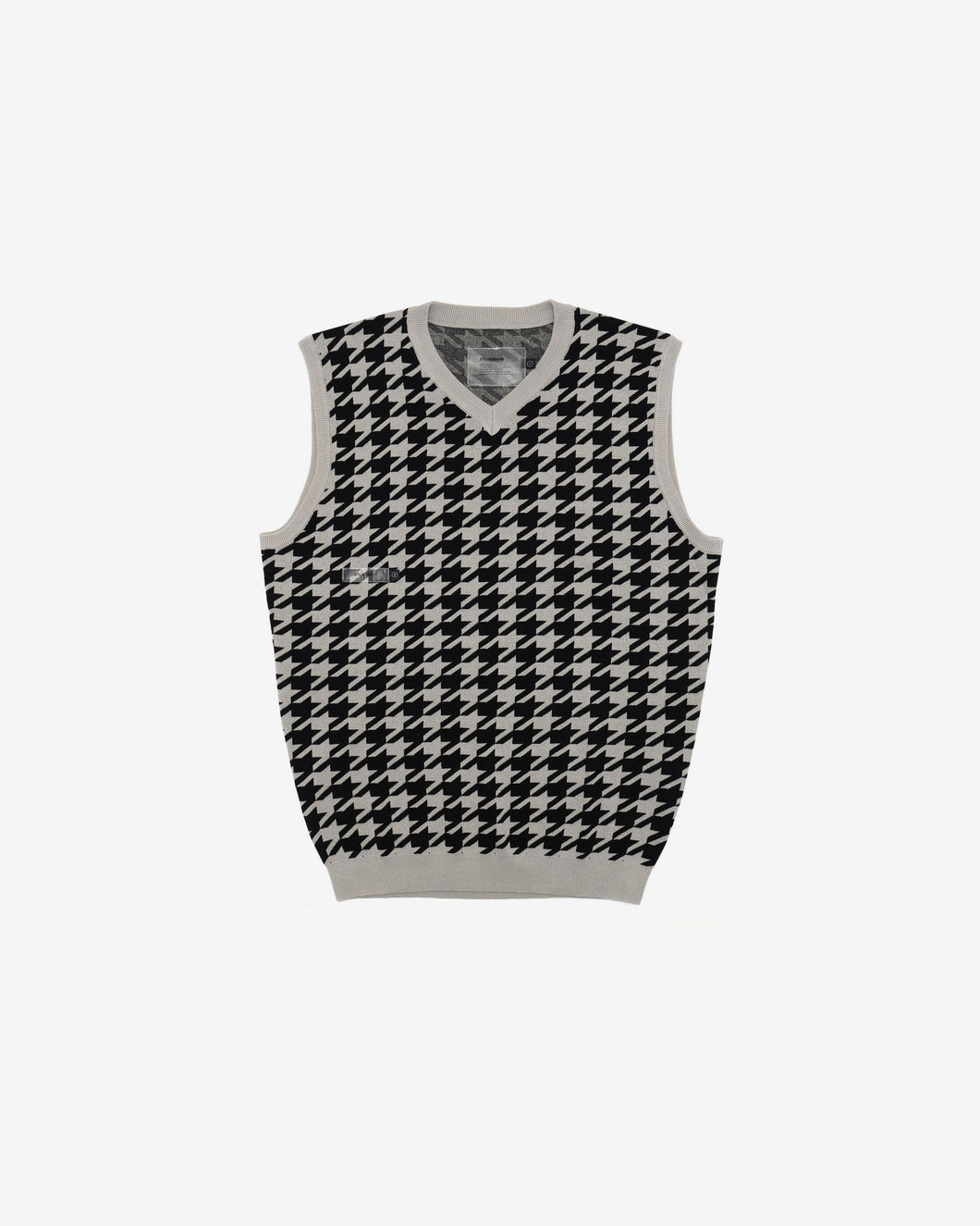 Layne Houndstooth Sweater Vest