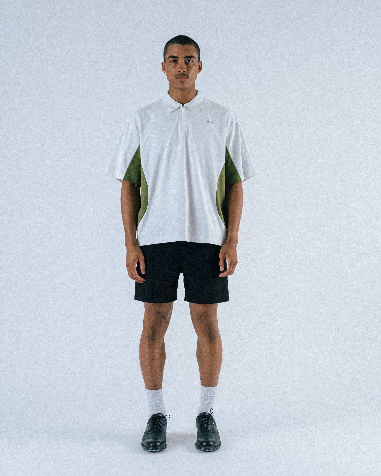 Assistant S/S Jersey Zip Polo Shirt - Students Golf
