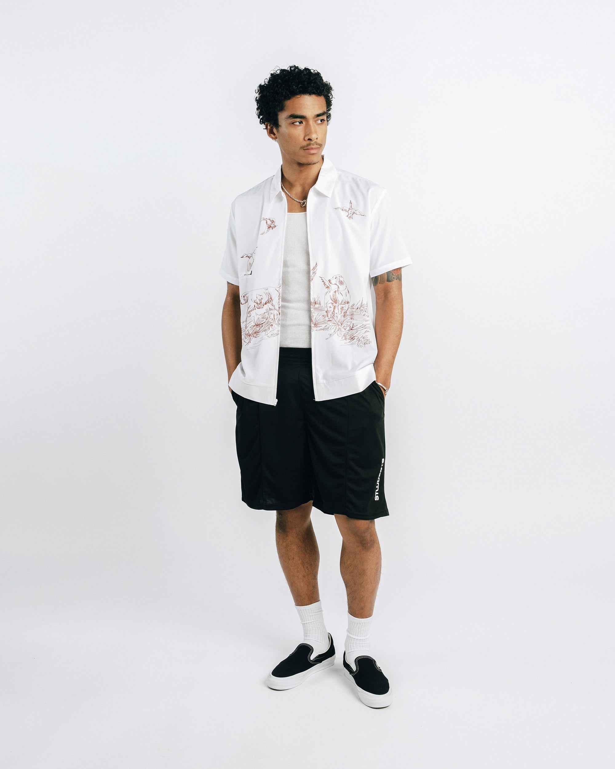 Reggie S/S Cotton Poplin Shirt