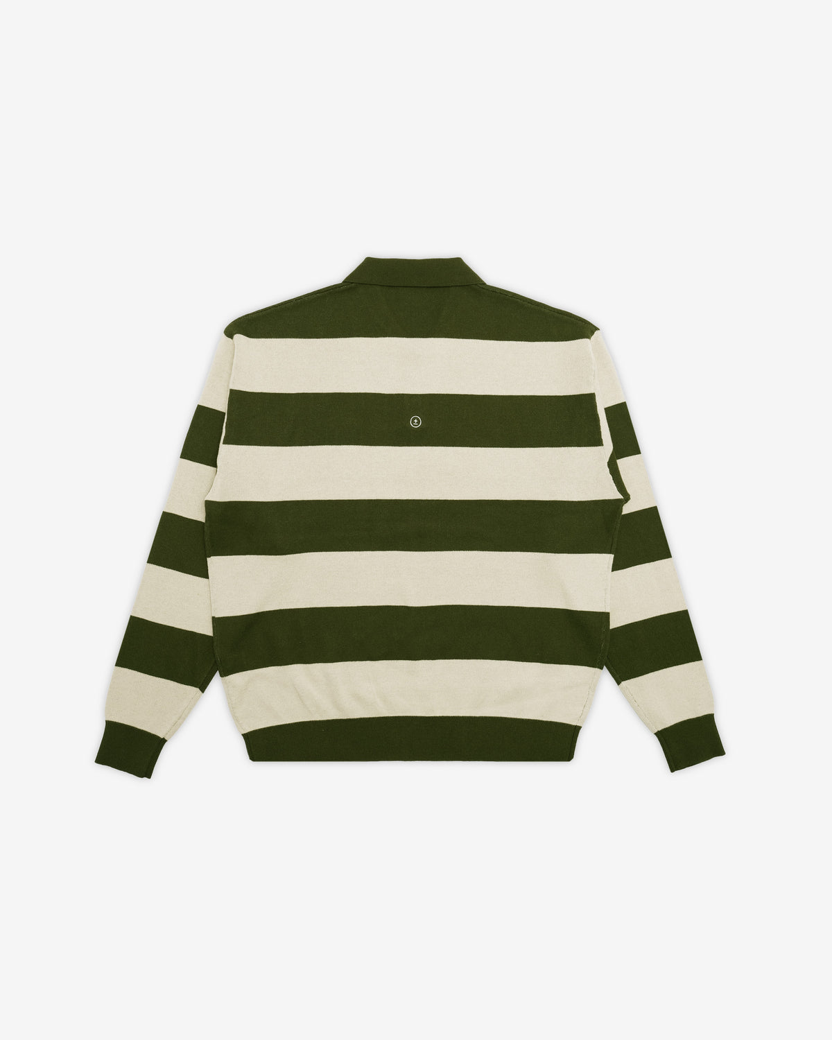 Whittier Knit LS Polo Sweater